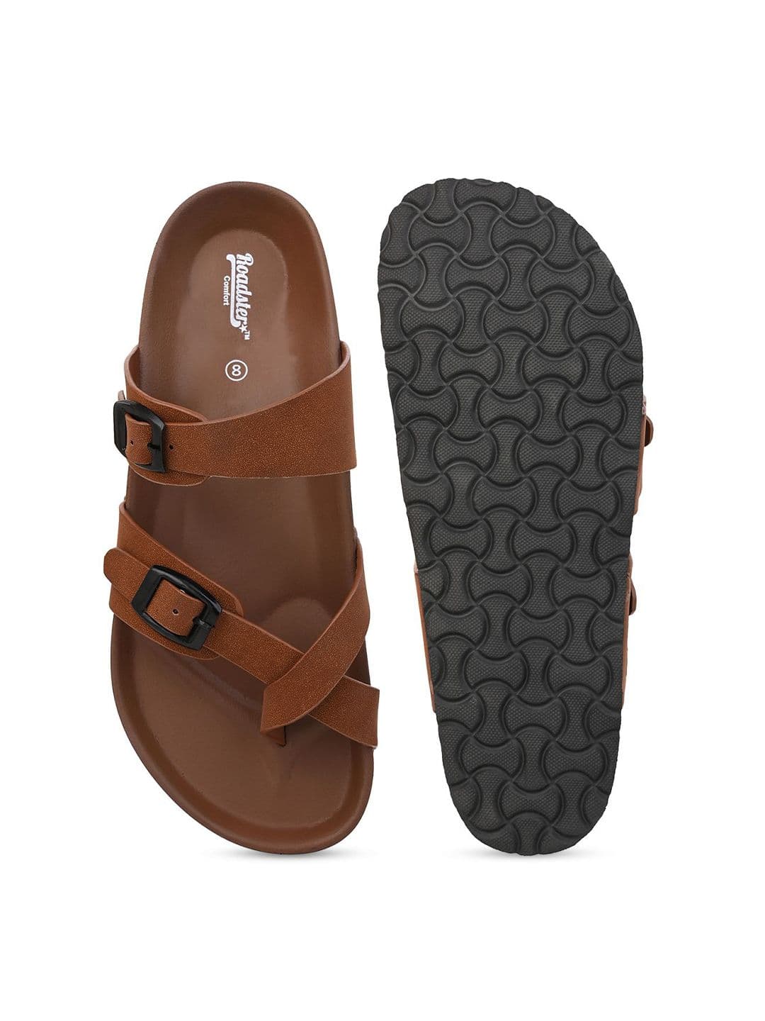 The Roadster Lifestyle Co Men Round Toe Comfort Sandals thumbnail 7