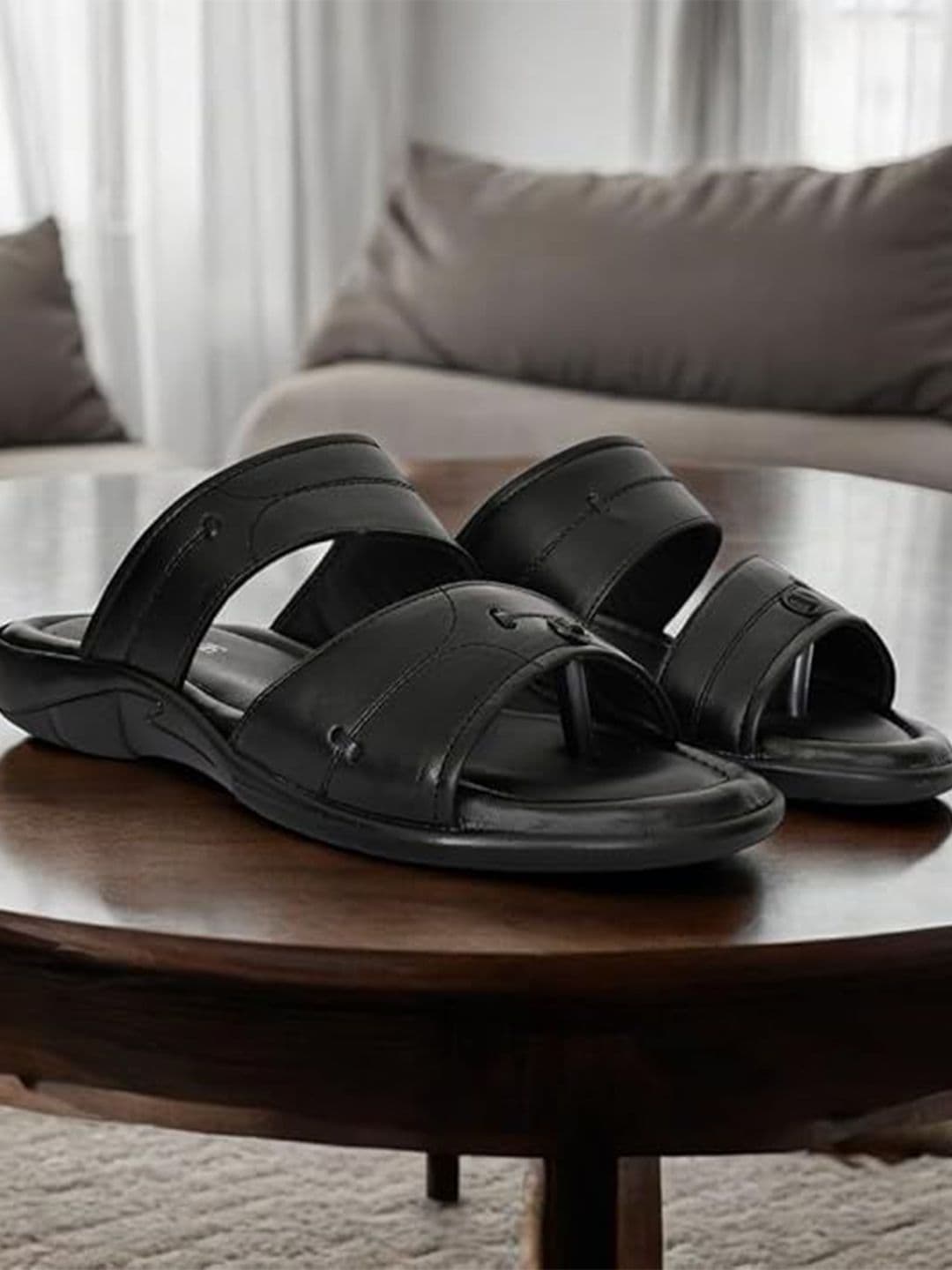 Eristine Men Leather Comfort Sandals thumbnail 2