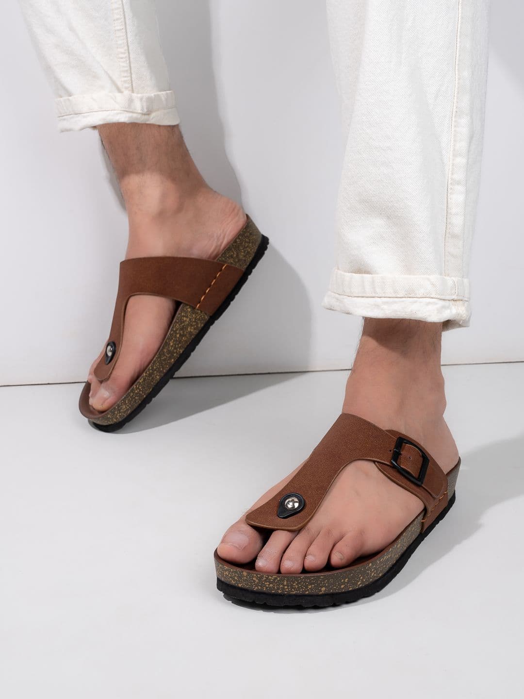 The Roadster Lifestyle Co Men Round Toe Comfort Sandals - view 1