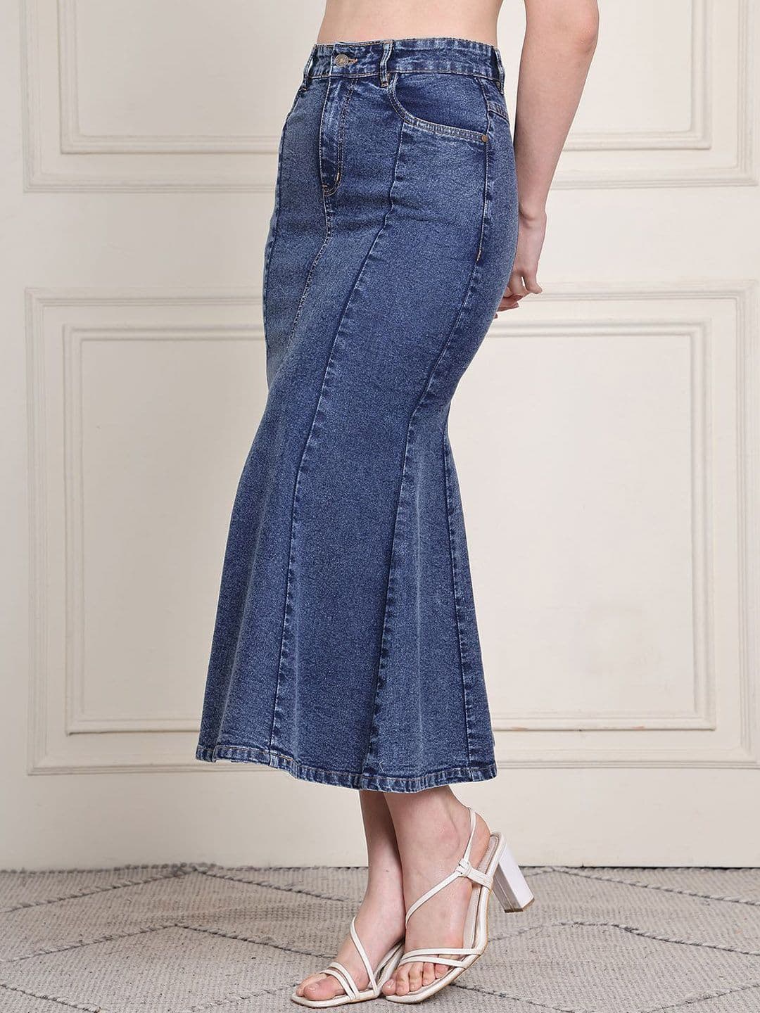 PUELLA Flared Midi Skirt thumbnail 2
