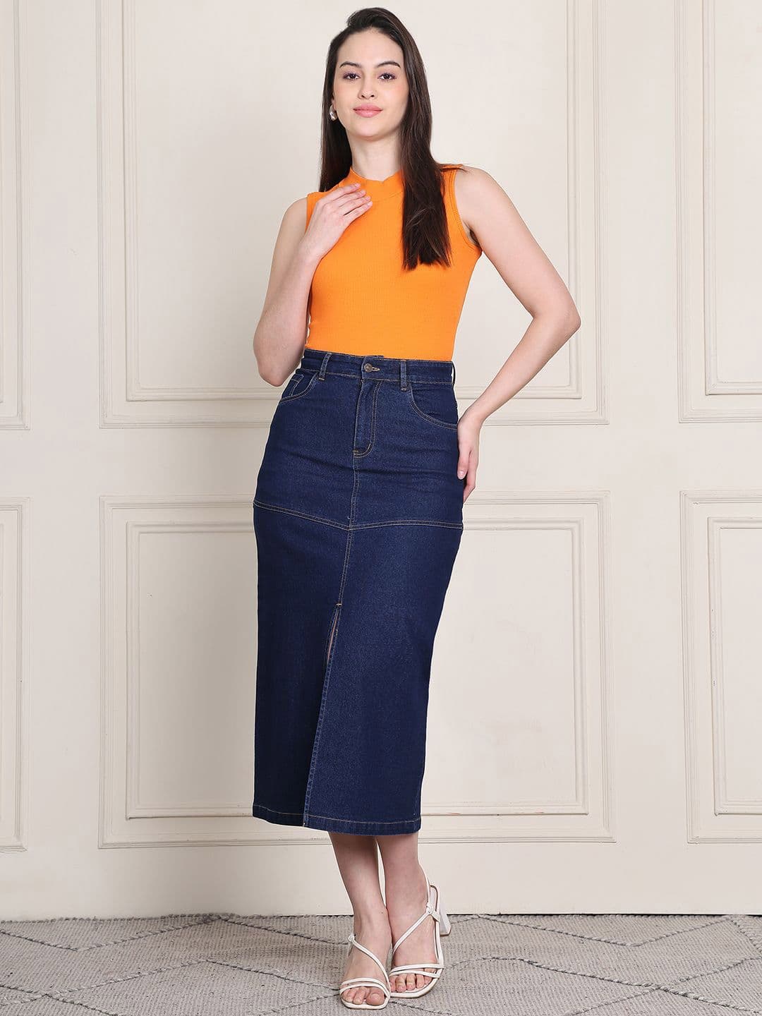 PUELLA A-Line Midi Skirt thumbnail 2