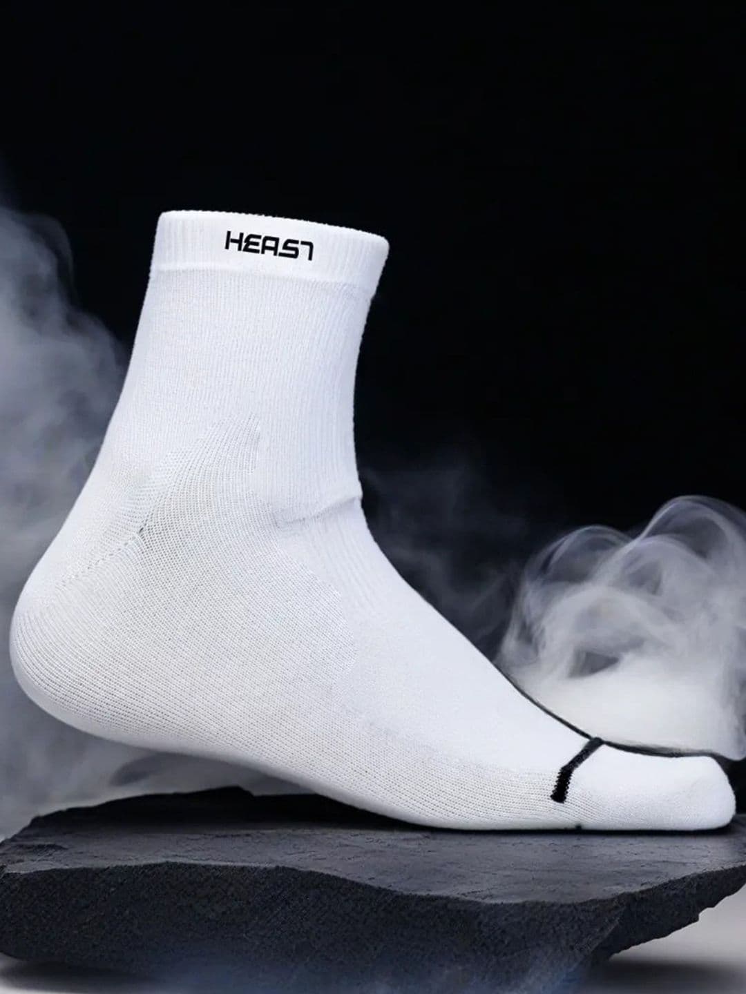 HEAST 3-Pcs  Of Organic Calf-Length Socks thumbnail 6