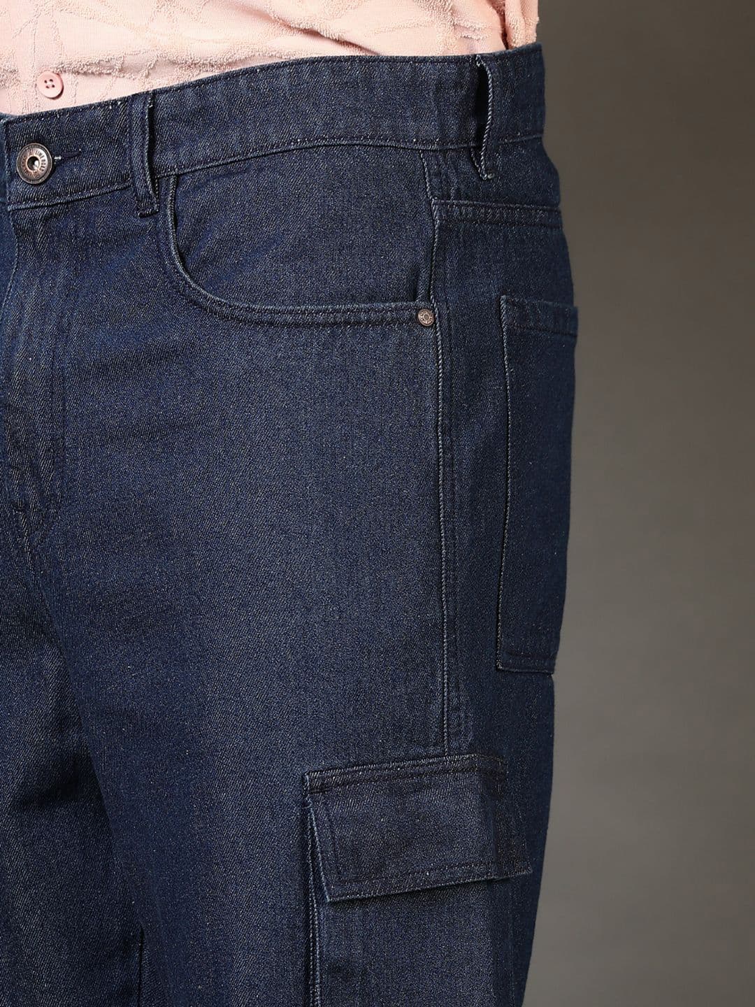 LIMEROAD Men Regular Fit Mid-Rise Light Fade Jeans thumbnail 2