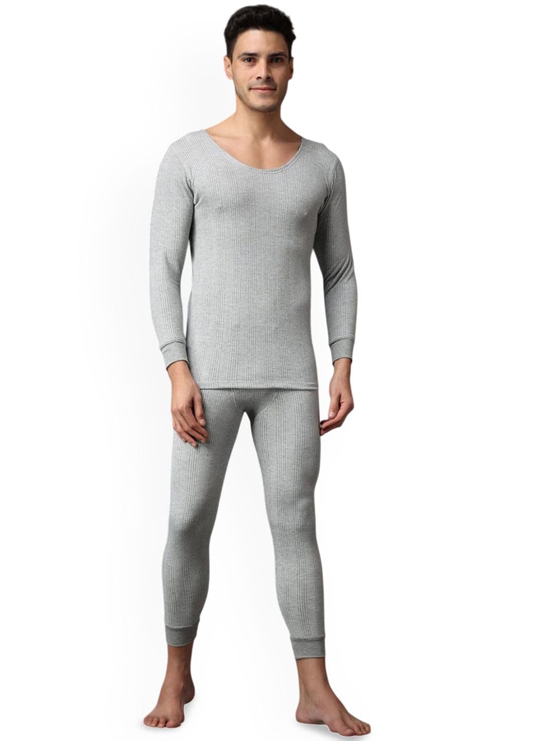 Wearslim Striped Ultra-Warm Cotton Thermal Set thumbnail 5