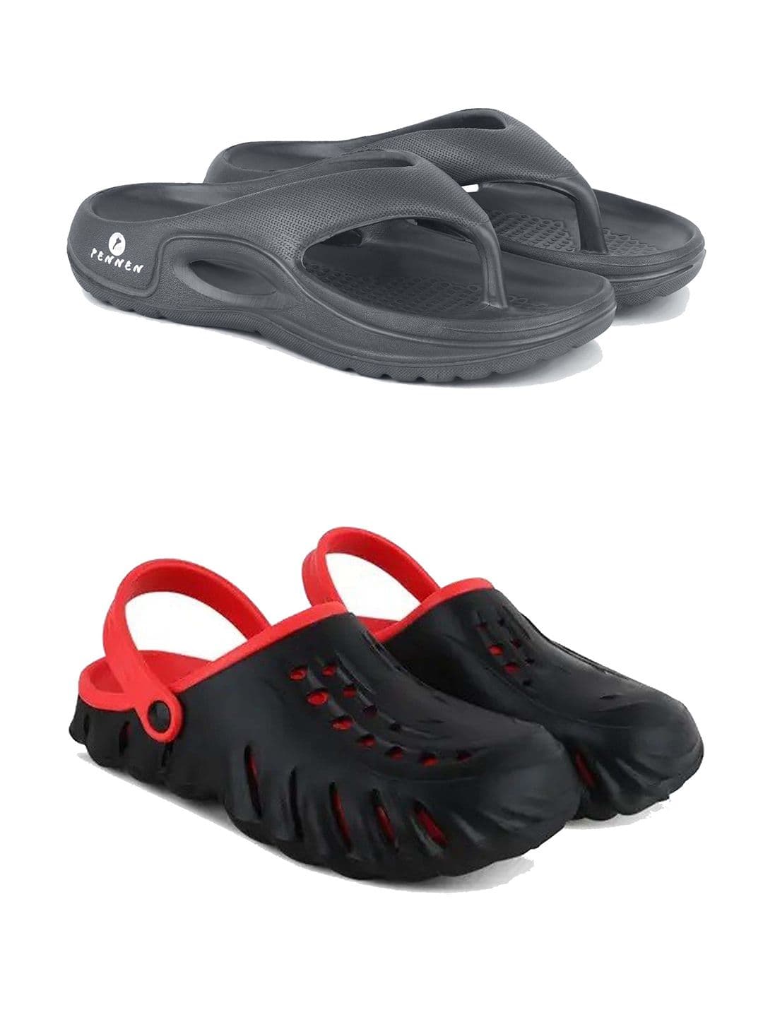 PENNEN Men Set Of 2 Thong Flip-Flops & Clogs - view 1