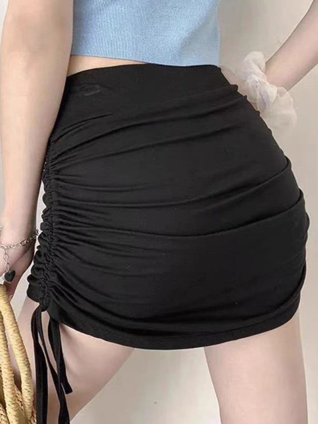 StyleCast x Revolte Pencil Above Knee Skirt thumbnail 2