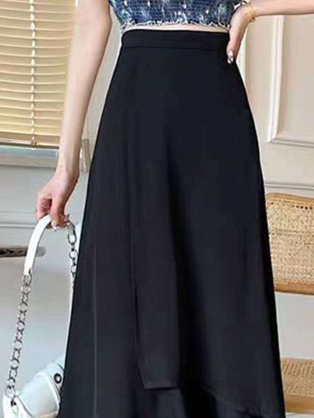 StyleCast x Revolte A-Line Midi Skirt thumbnail 3