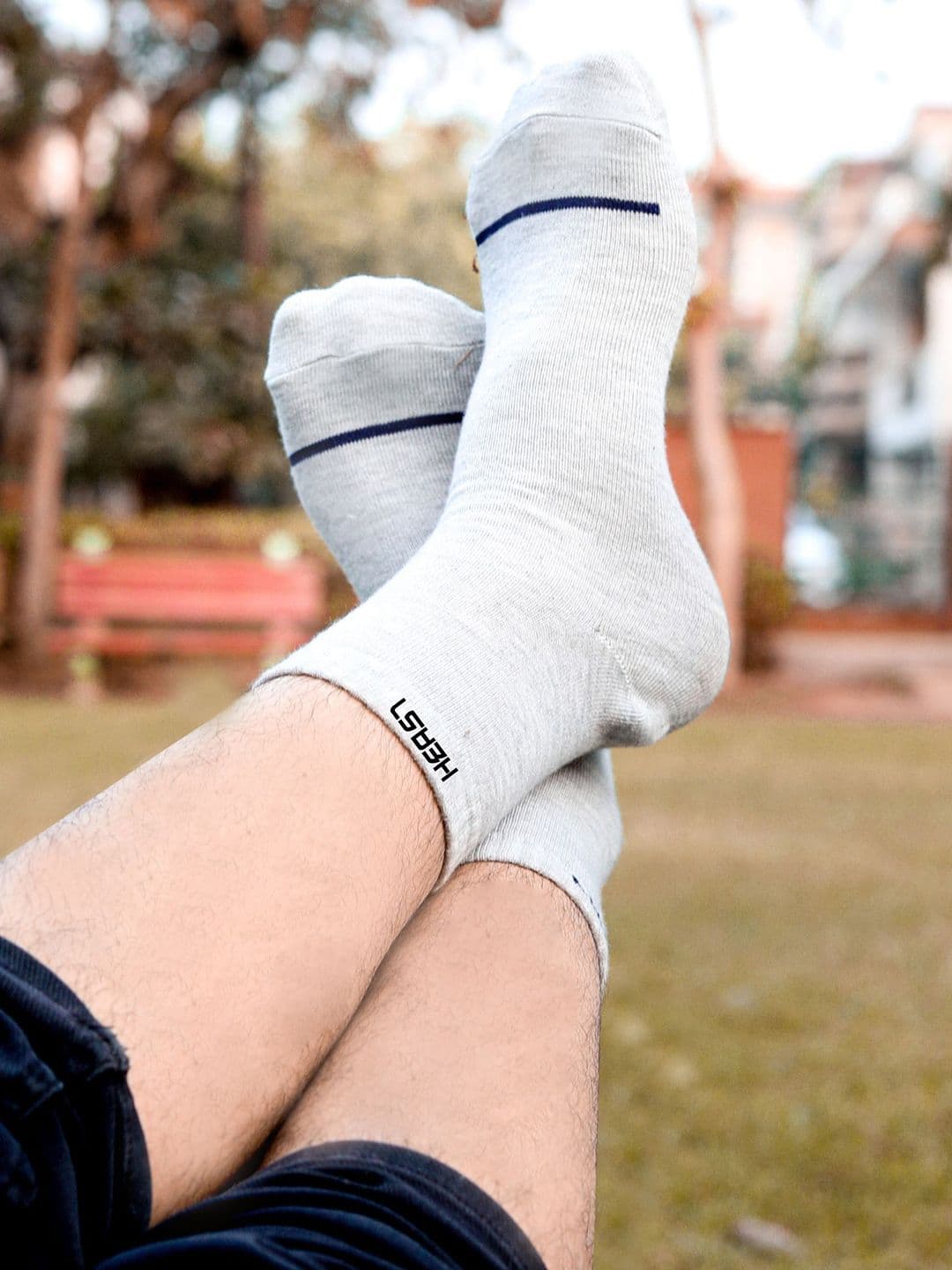 HEAST Pack Of 5 Cotton Calf-Length Socks thumbnail 4