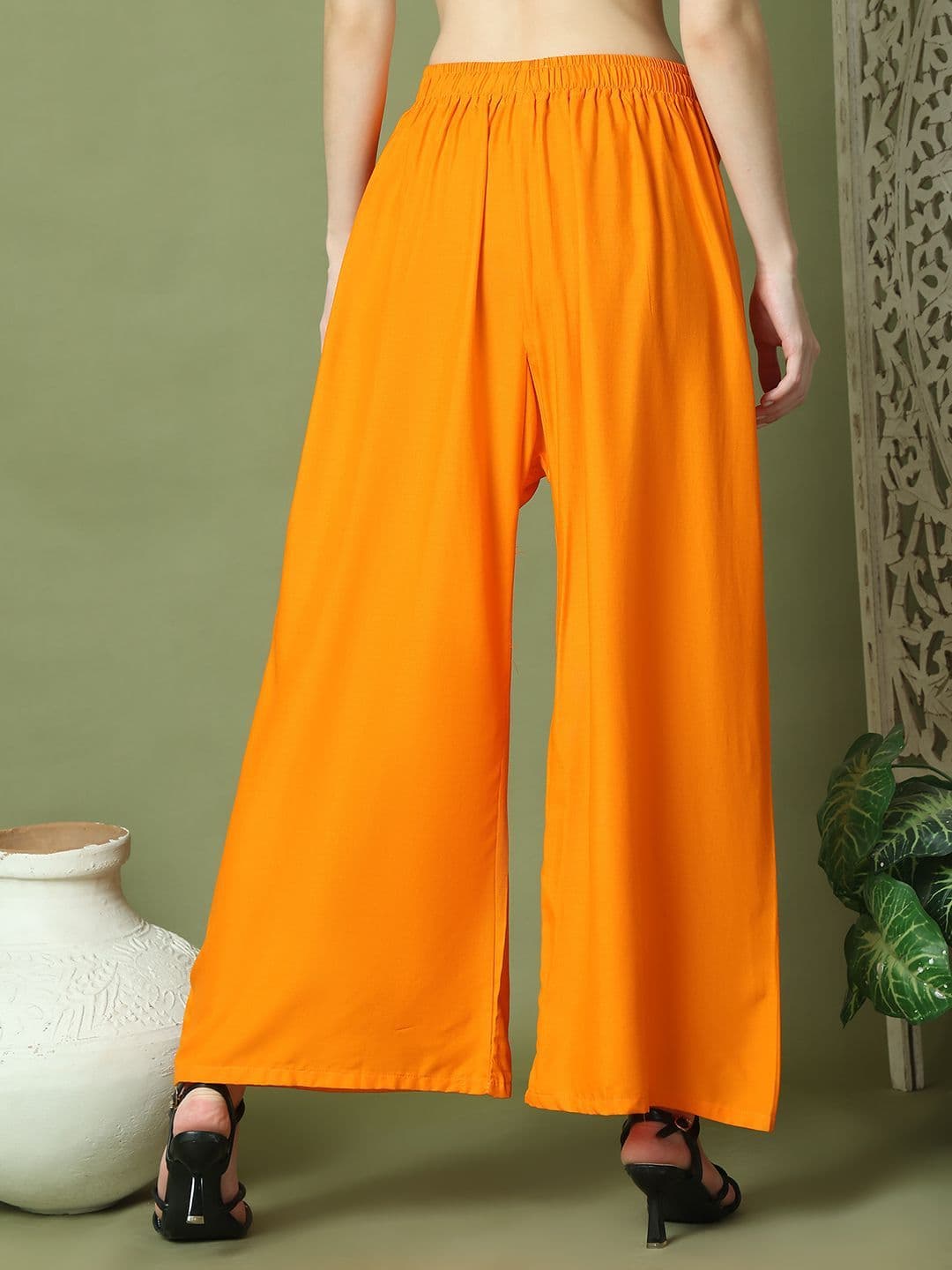 TAG 7 Women 3 Flared Palazzos thumbnail 7