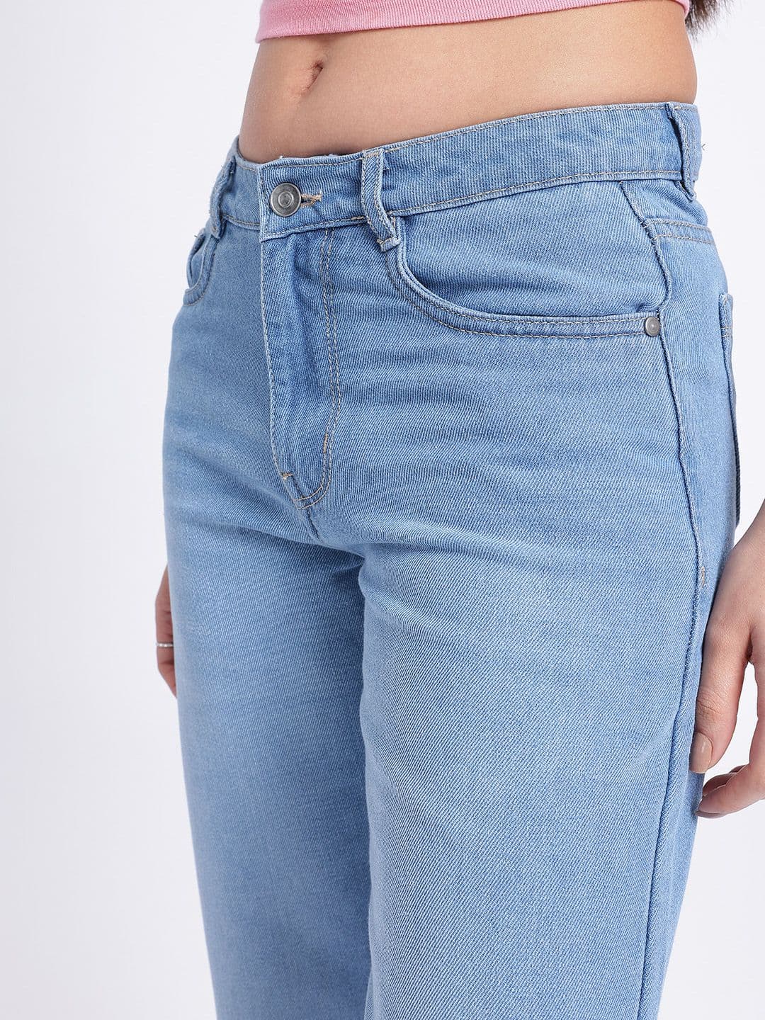 glitchez Women Light Fade Straight Fit Jeans thumbnail 2