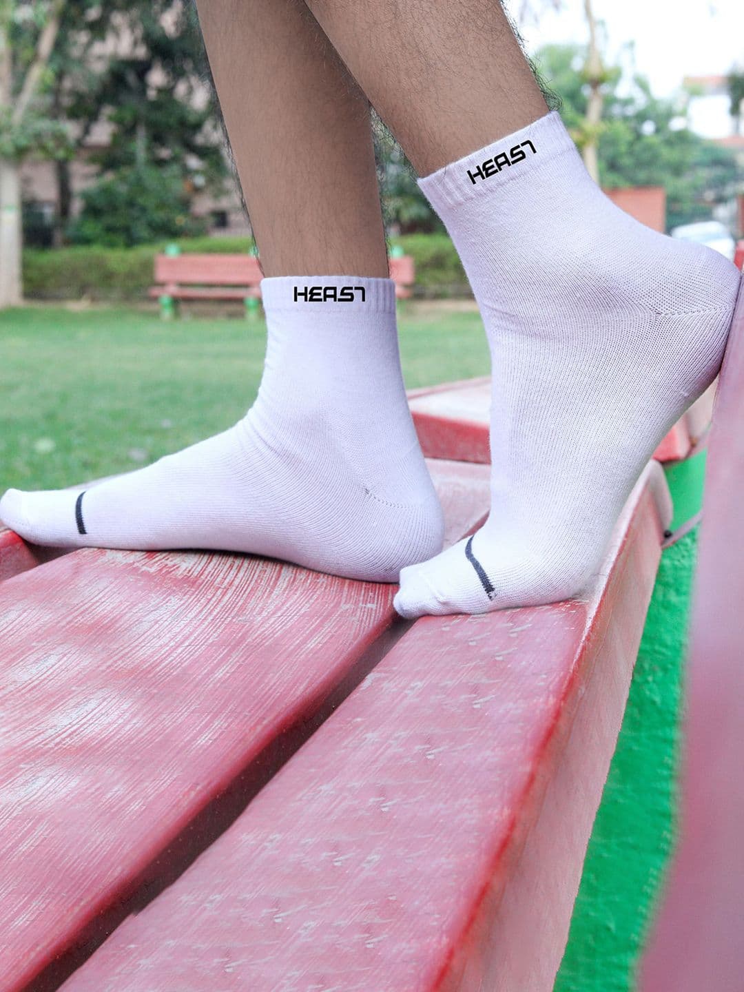 HEAST 3-Pcs  Of Organic Calf-Length Socks thumbnail 3