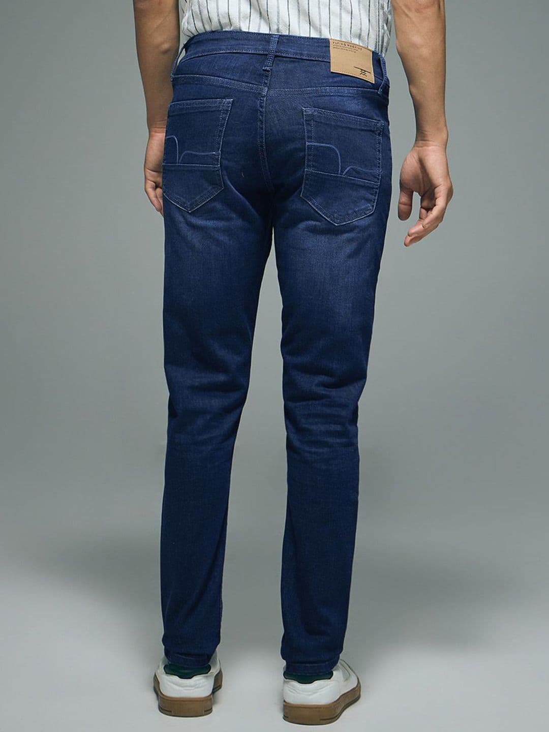 Flying Machine Men Skinny Fit Mid-Rise Light Fade Stretchable Jeans thumbnail 4