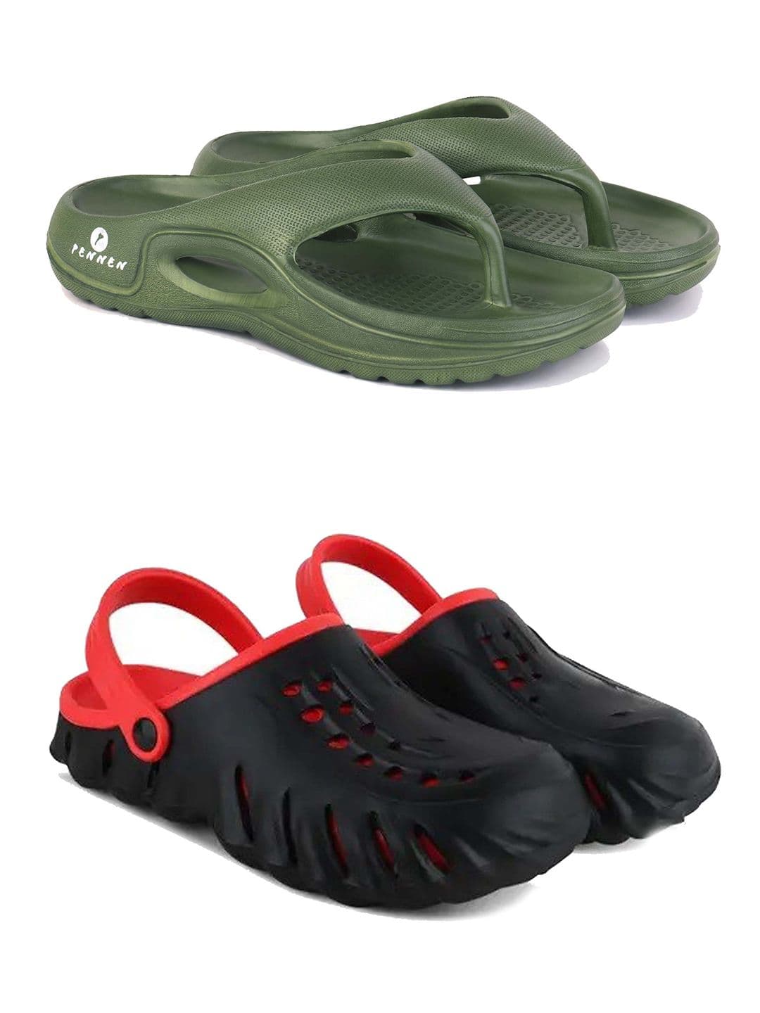 PENNEN Men Set Of 2 Clogs & Thong Flip-Flops - view 1