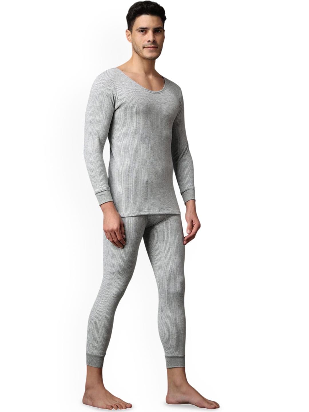 Wearslim Striped Ultra-Warm Cotton Thermal Set thumbnail 6