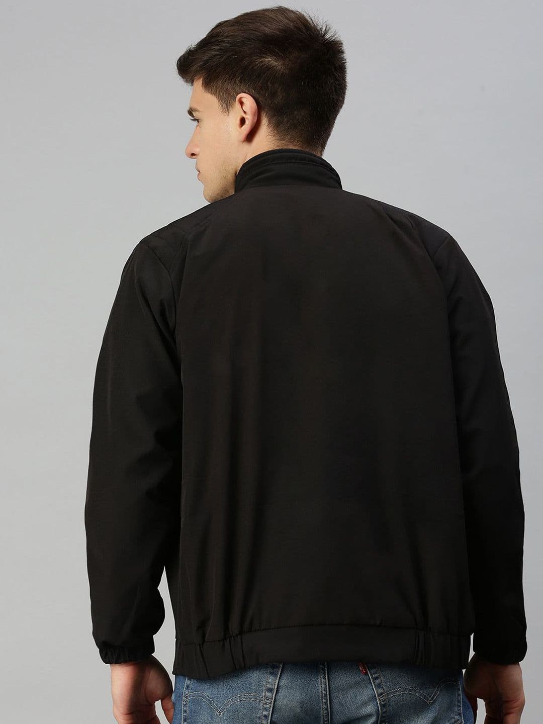 VOXATI Men Mock Coller Tailored Jacket thumbnail 5