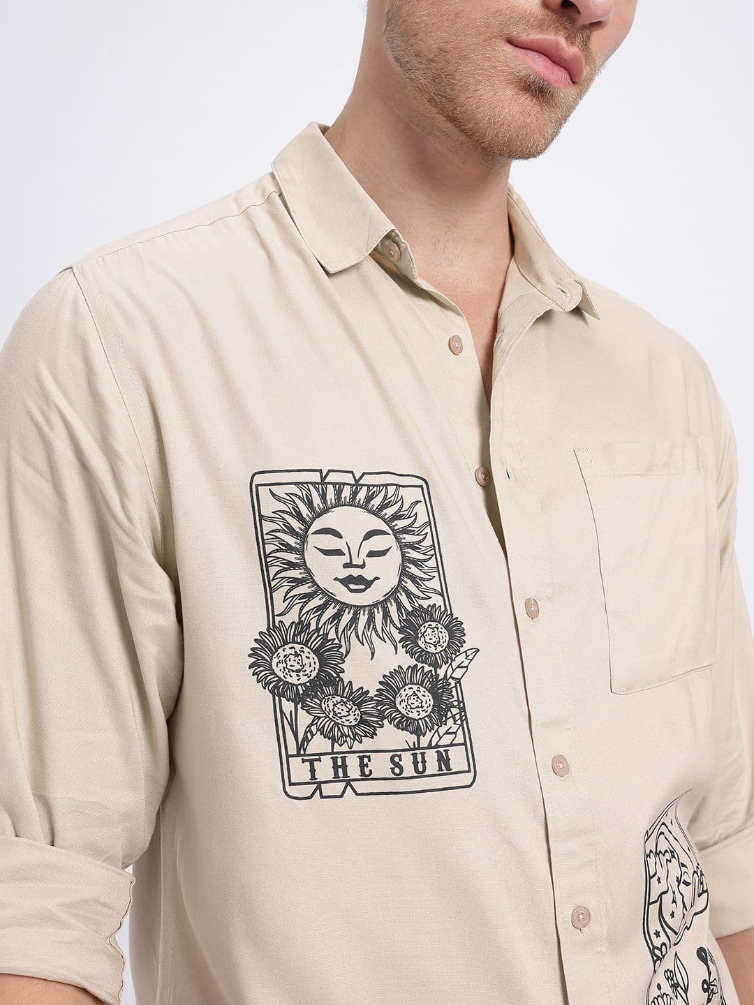 glitchez Printed Relaxed Fit Comfort Shirt thumbnail 2