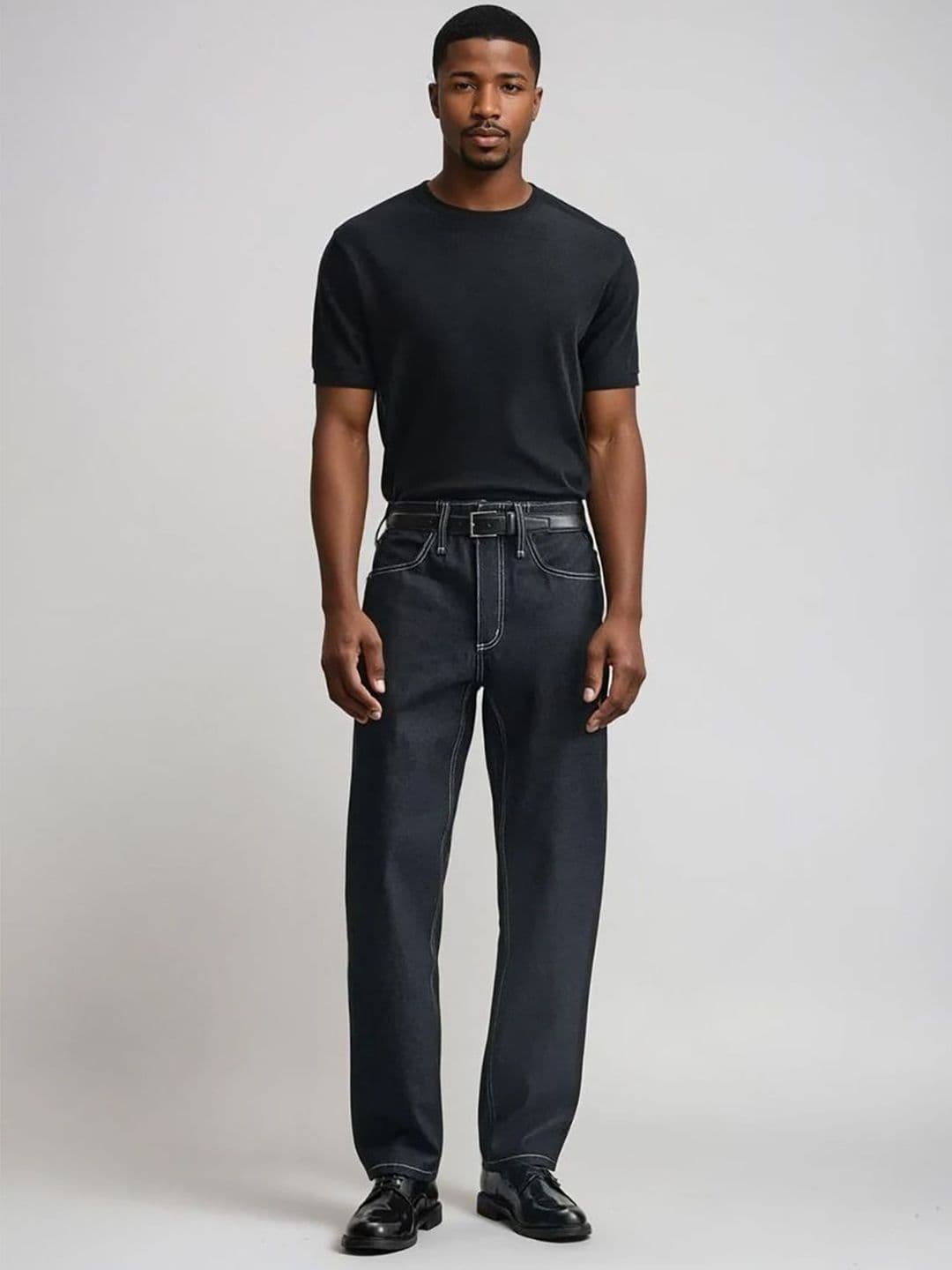 Kotty Men Relaxed Fit Mid-Rise Stretchable Jeans thumbnail 5