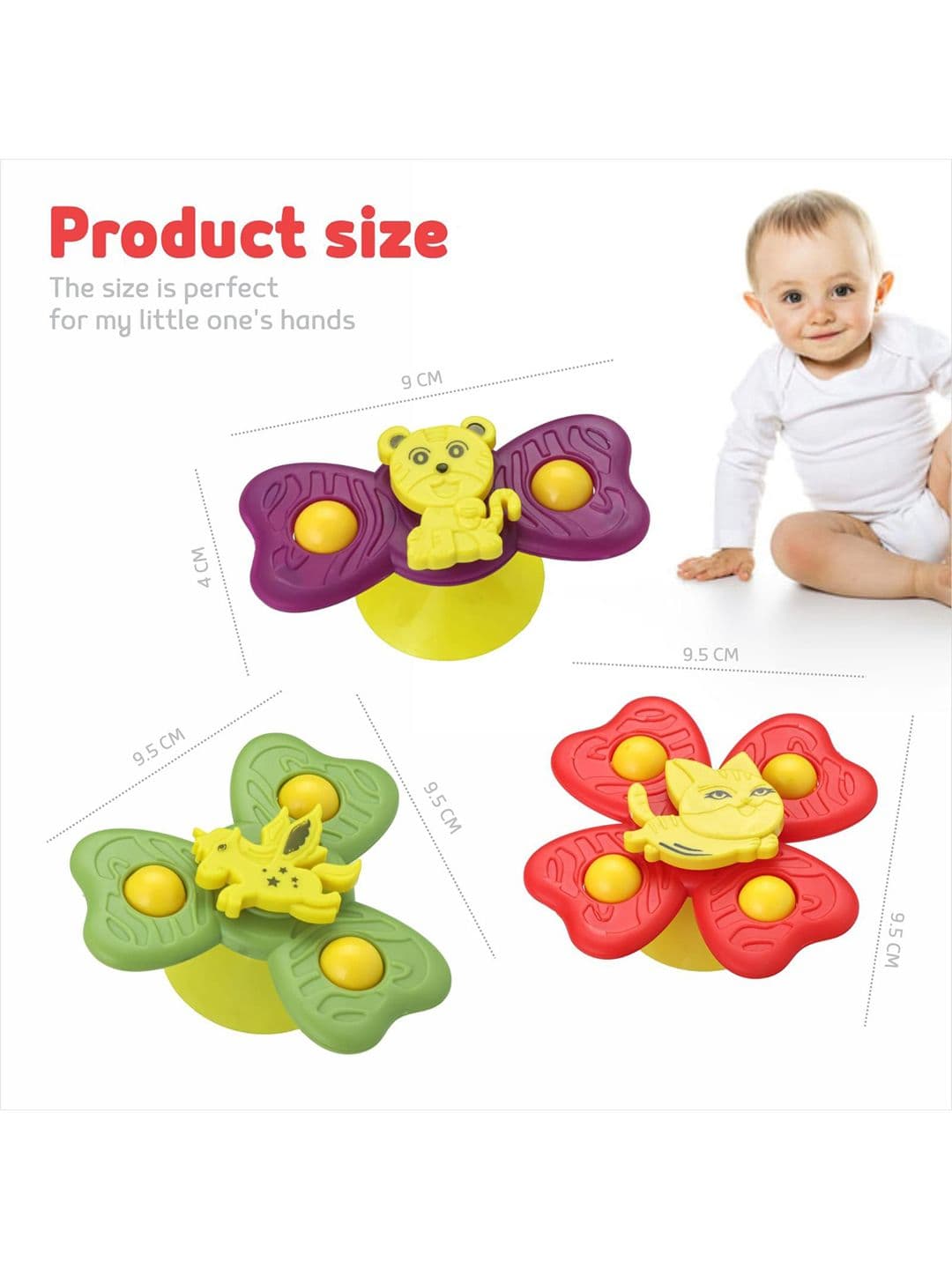ADKD BPA Free Spinner Activity Toys and Games thumbnail 6