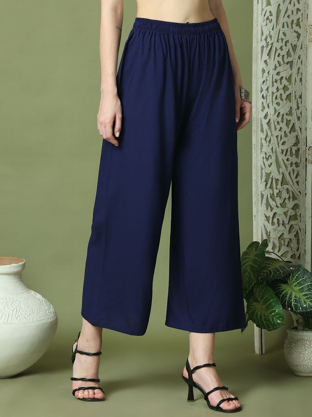 TAG 7 Women 3 Flared Palazzos thumbnail 3