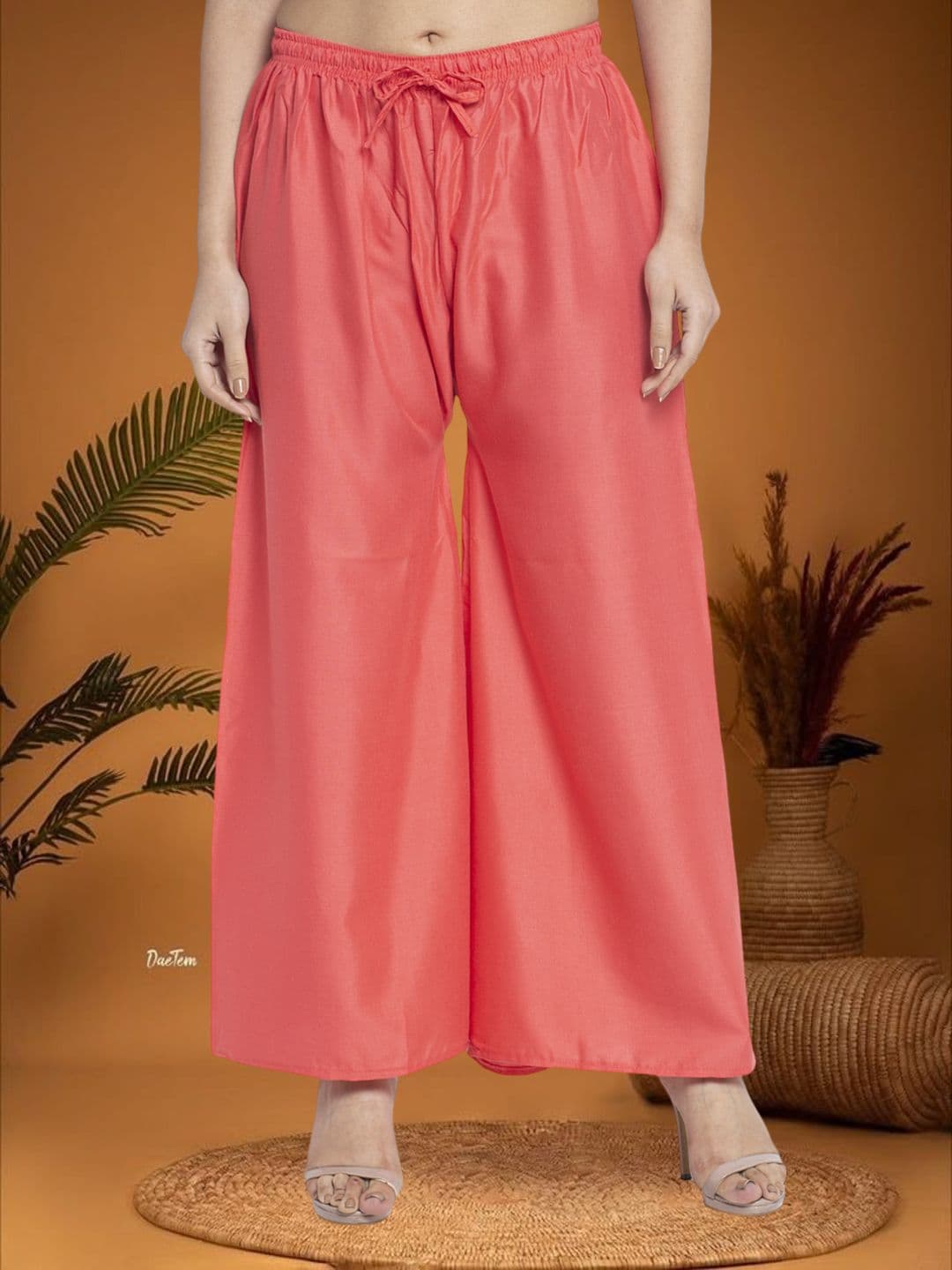 GRACIT Women Flared Knitted Ethnic Palazzos - view 1
