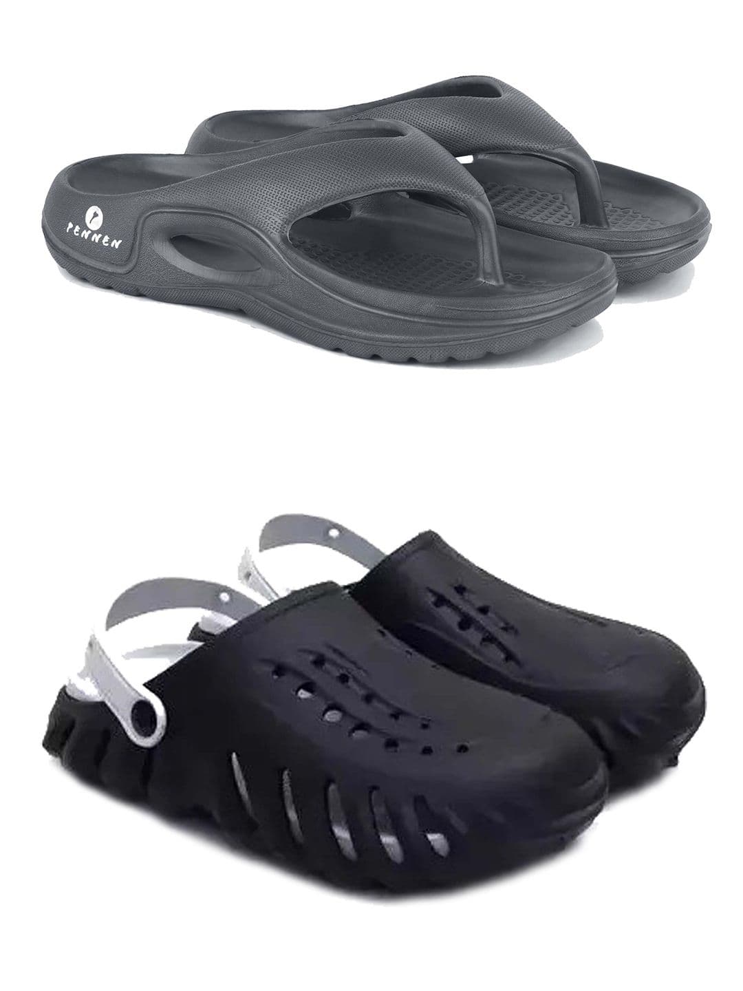 PENNEN Men Set Of 2 Clogs & Thong Flip-Flops - view 1