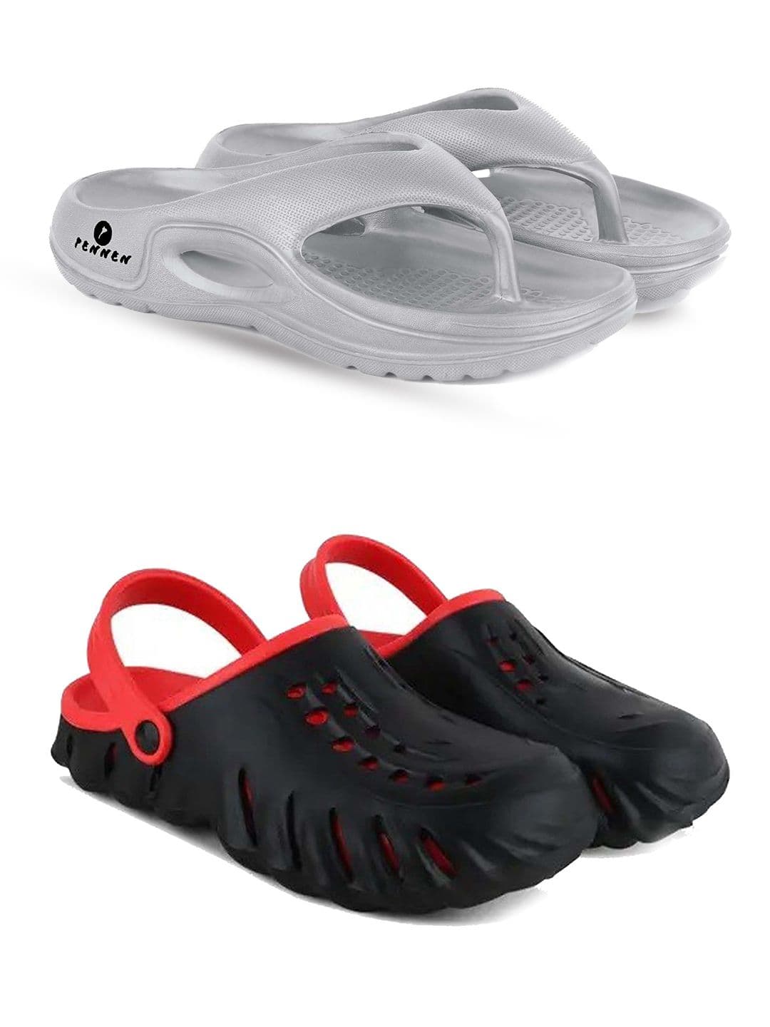 PENNEN Men Set Of 2 Thong Flip-Flops & Clogs - view 1