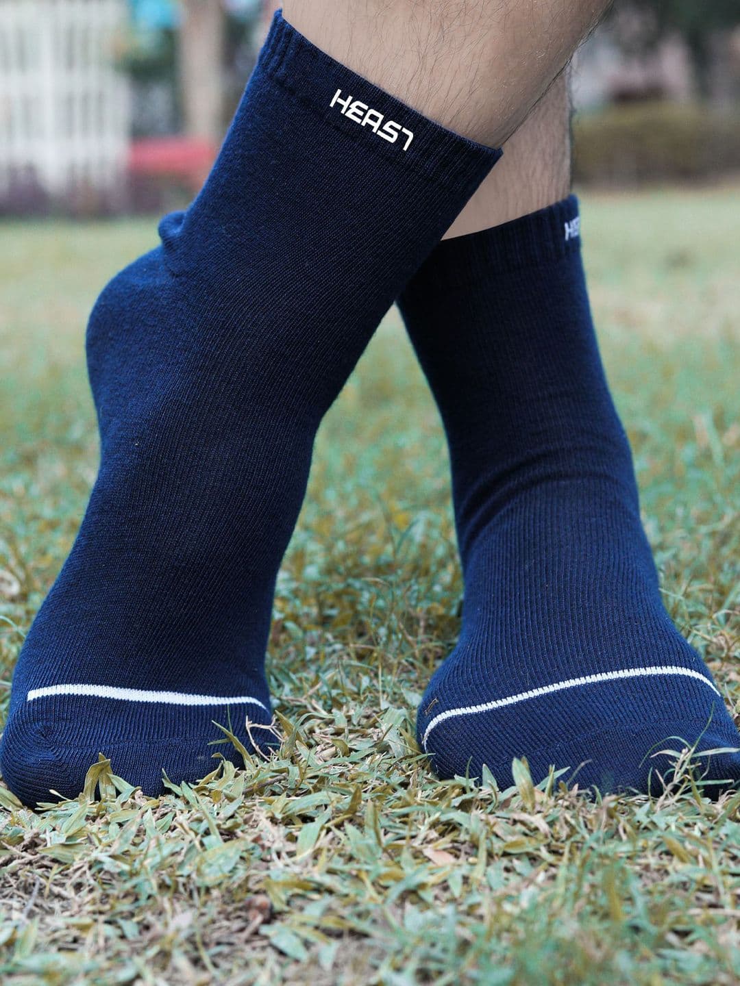 HEAST 3-Pcs  Of Organic Calf-Length Socks thumbnail 2