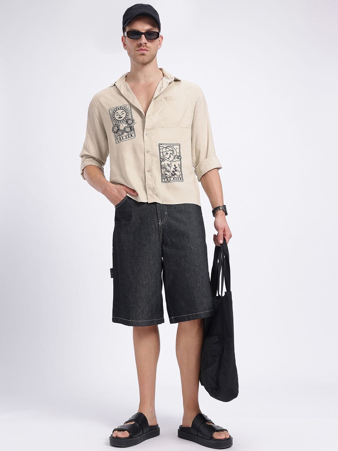 glitchez Printed Relaxed Fit Comfort Shirt thumbnail 3