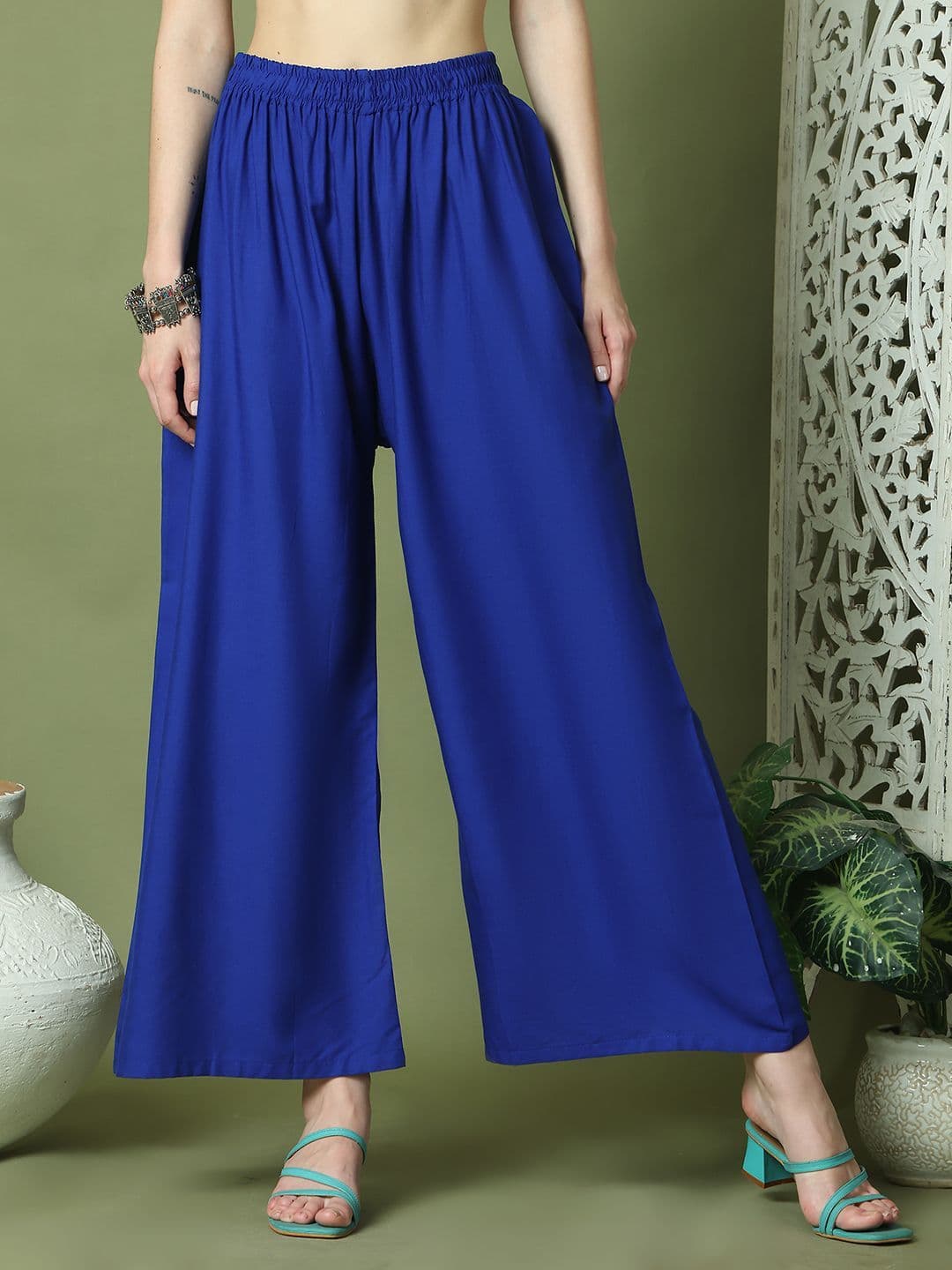 TAG 7 Women 3 Flared Palazzos thumbnail 5