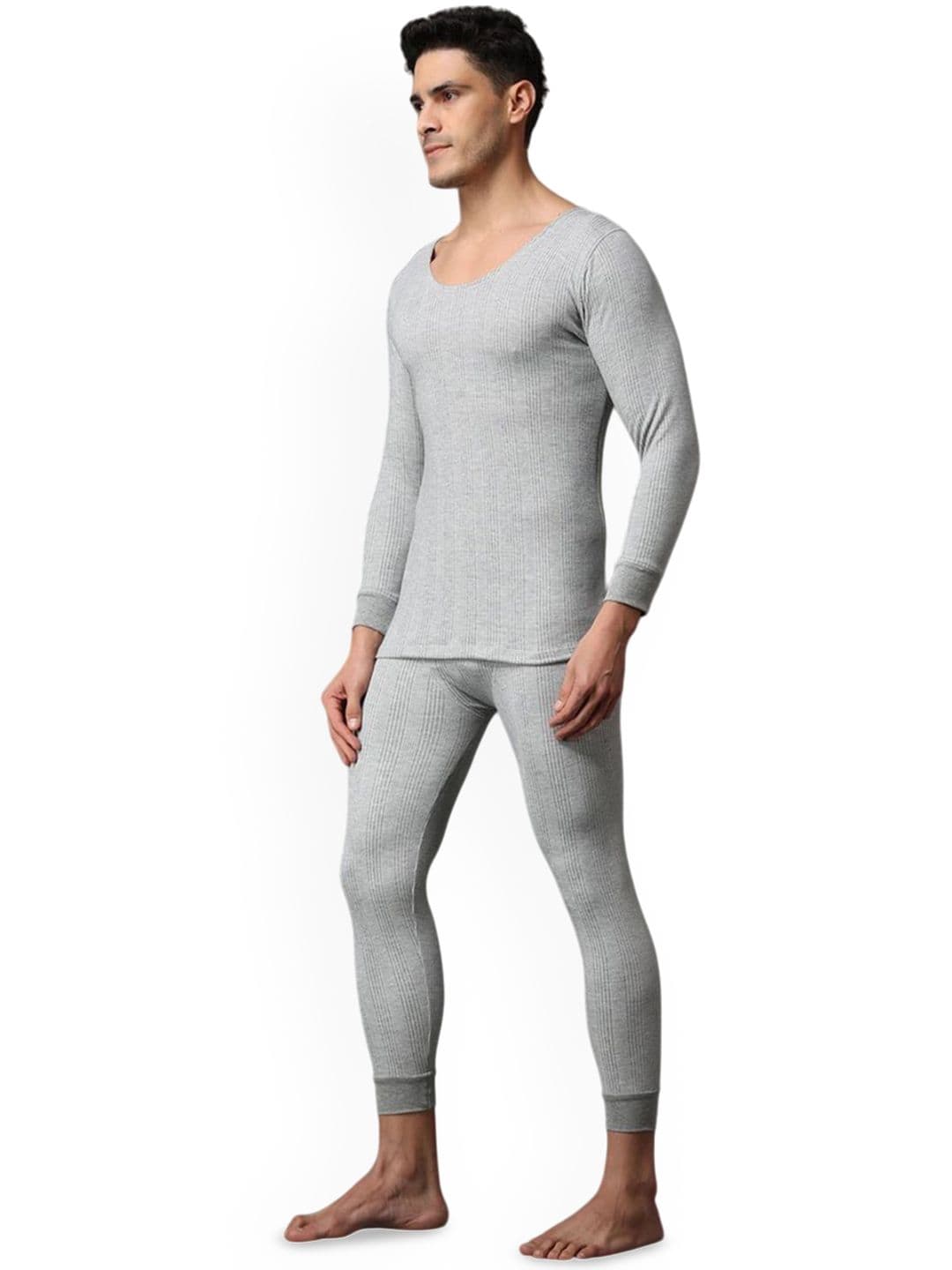 Wearslim Striped Ultra-Warm Cotton Thermal Set thumbnail 2