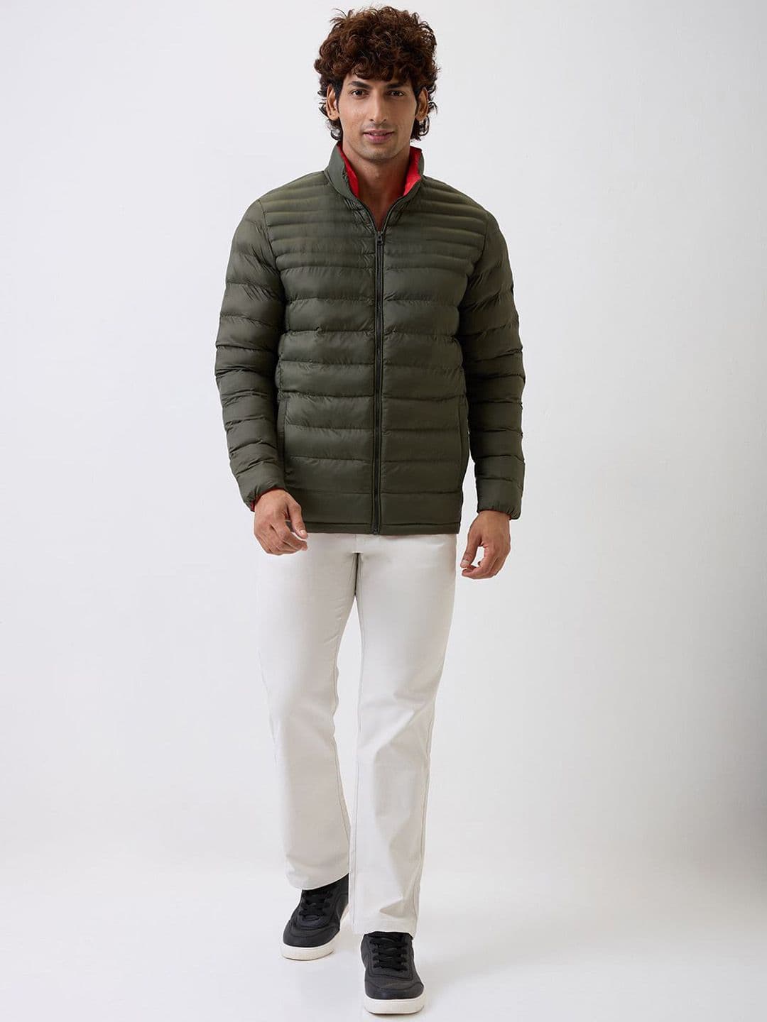 SPYKAR Men Longline Puffer Jacket thumbnail 3