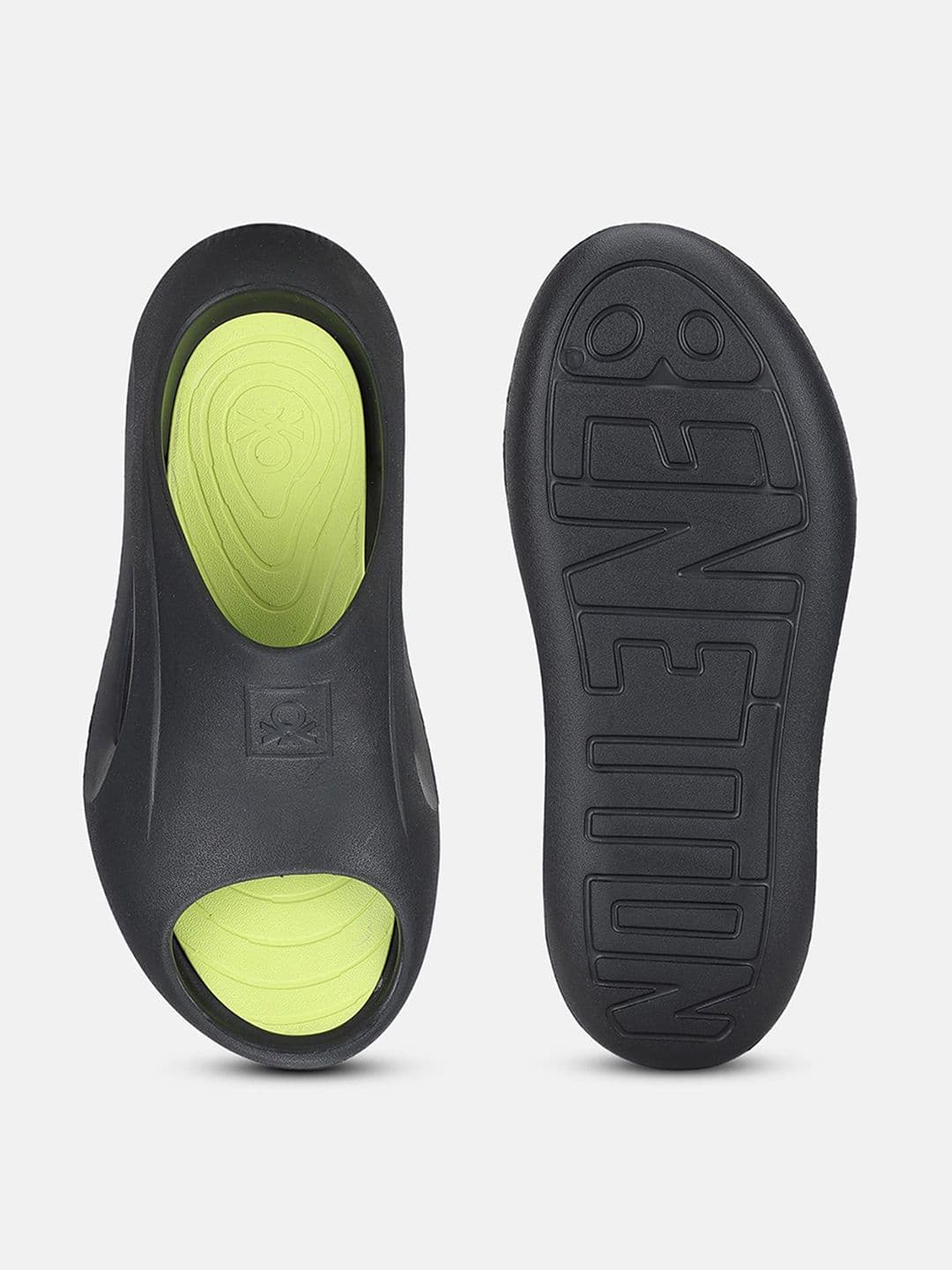 United Colors of Benetton Men Colorblocked Sliders thumbnail 2