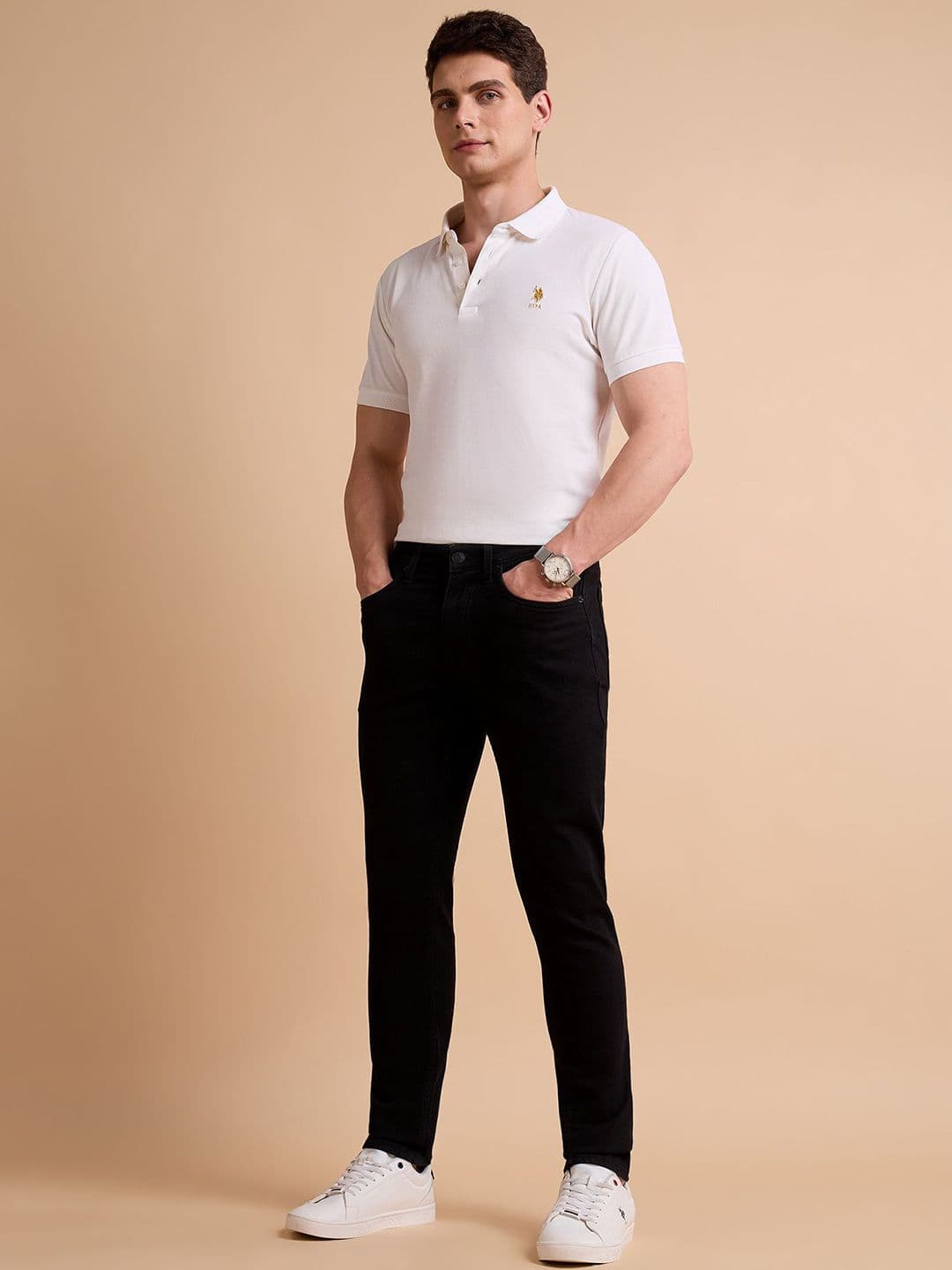 U.S. Polo Assn. Denim Co. Brandon Slim Tapered Fit Jeans thumbnail 4