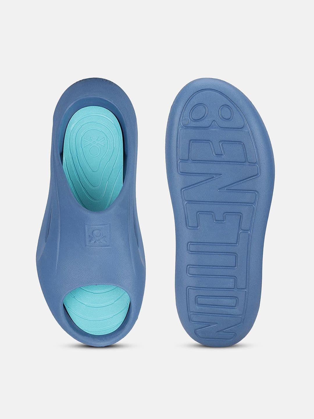 United Colors of Benetton Men Solid Sliders thumbnail 4