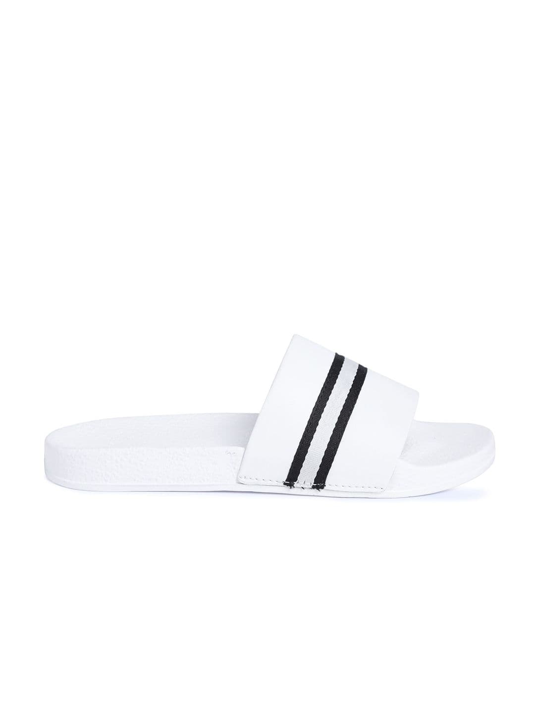 PERY PAO SStriped tylish Flip Flop Sliders thumbnail 5