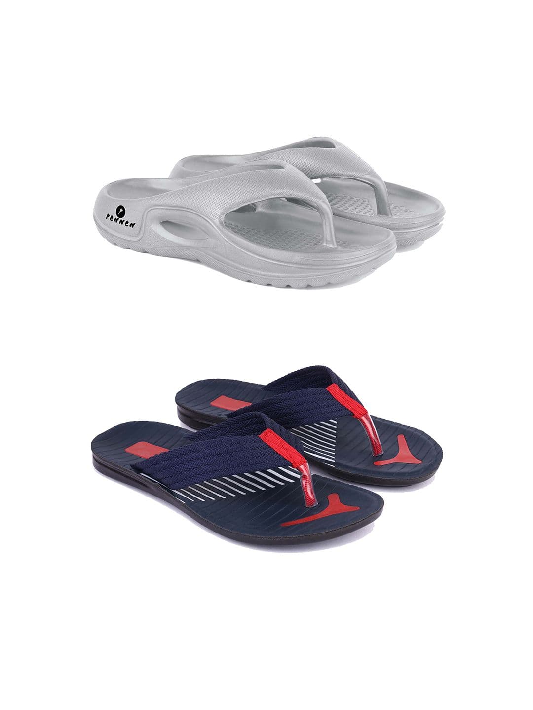 PENNEN Men Set Of 2 Thong Flip-Flops - view 1