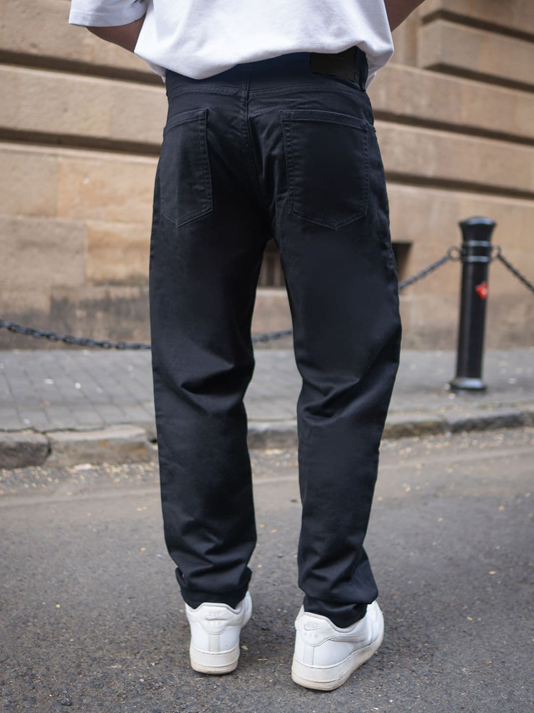 Powerlook Men Black Regular Fit Mid-Rise Stretchable Jeans thumbnail 5
