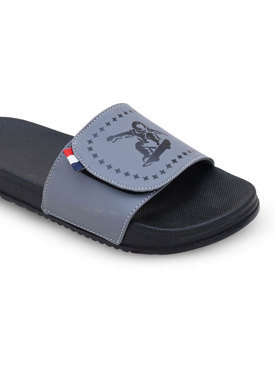 PERY PAO Graphic Printed Cushioned Footbed Sliders thumbnail 5
