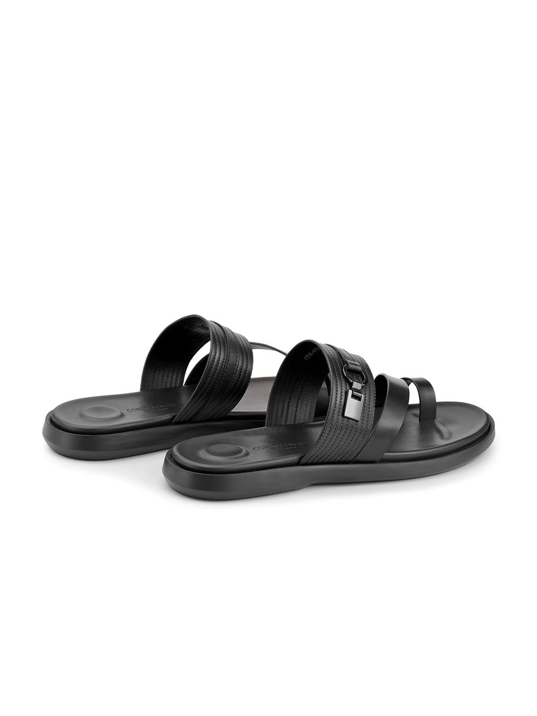 CORDWAINERS Men Leather Comfort Sandals thumbnail 4