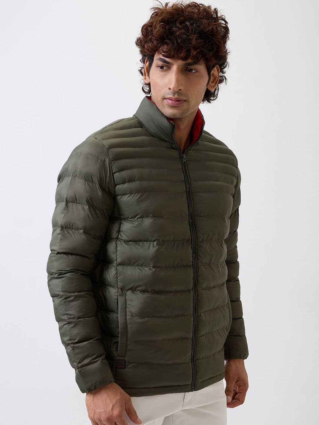 SPYKAR Men Longline Puffer Jacket thumbnail 7