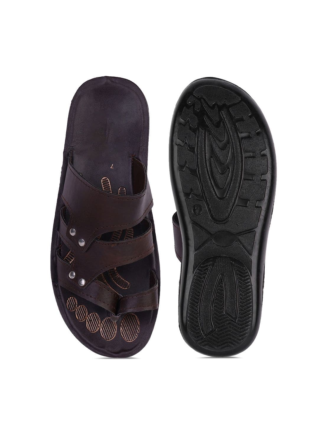 PENNEN Men Set Of 2 Anti-Skid Thong Flip-Flops thumbnail 2