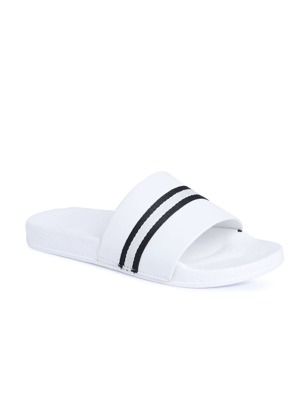 PERY PAO SStriped tylish Flip Flop Sliders thumbnail 4