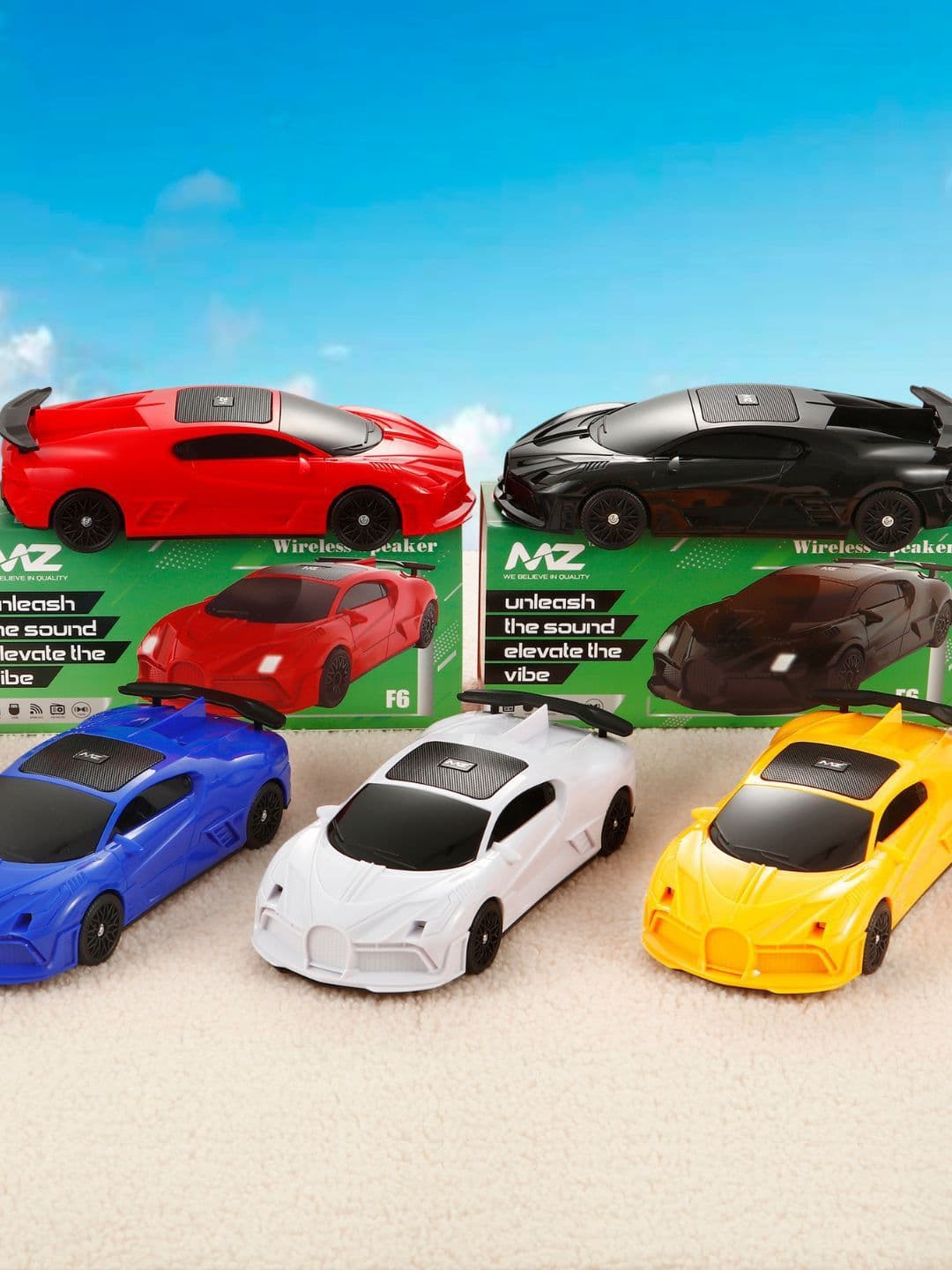 MZ F6 Dynamic Thunder Sound With High Bass 5W Power & 1200mAh Battery Speakers thumbnail 3