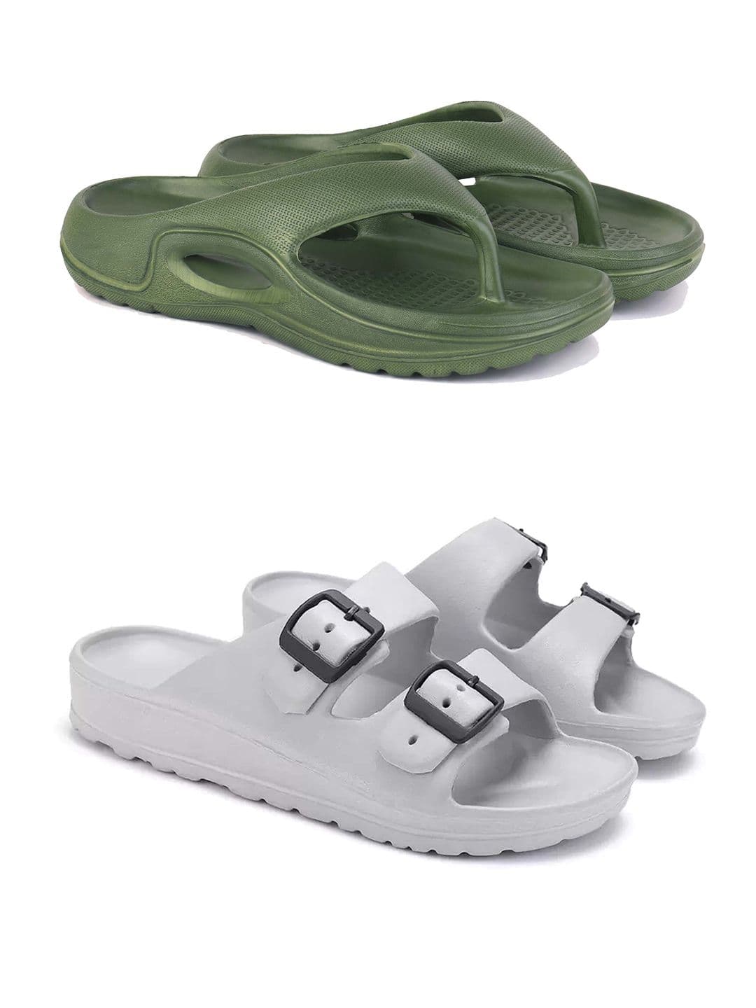 DRACKFOOT Men Pack Of 2 Flip Flops - view 1