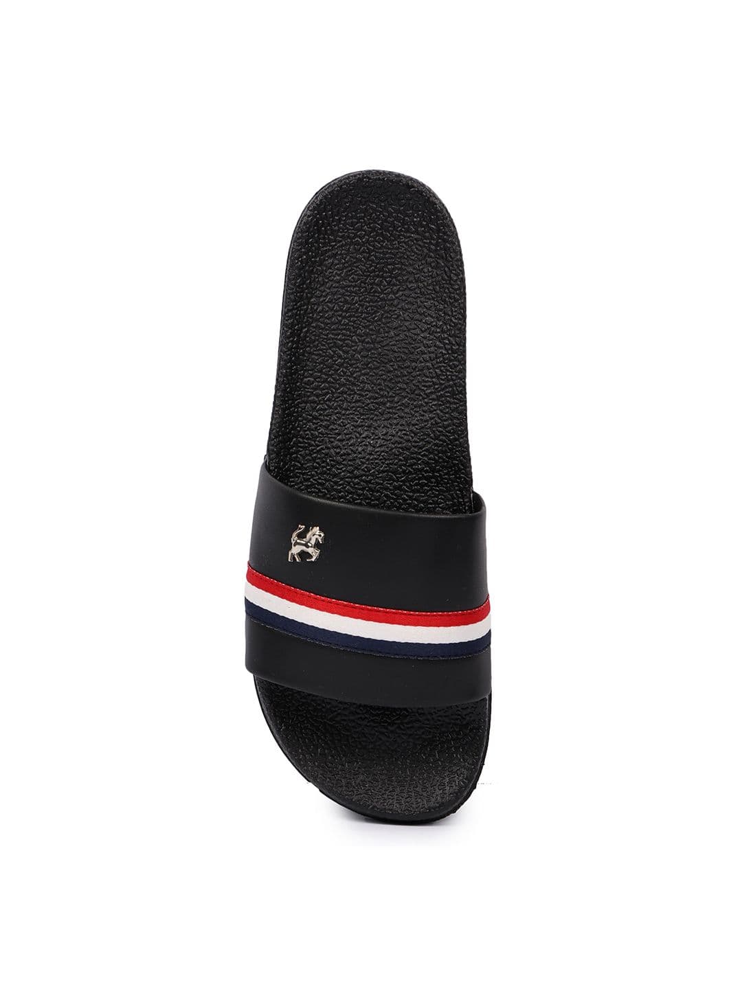 PERY PAO Striped Cushioned Footbed Sliders thumbnail 3