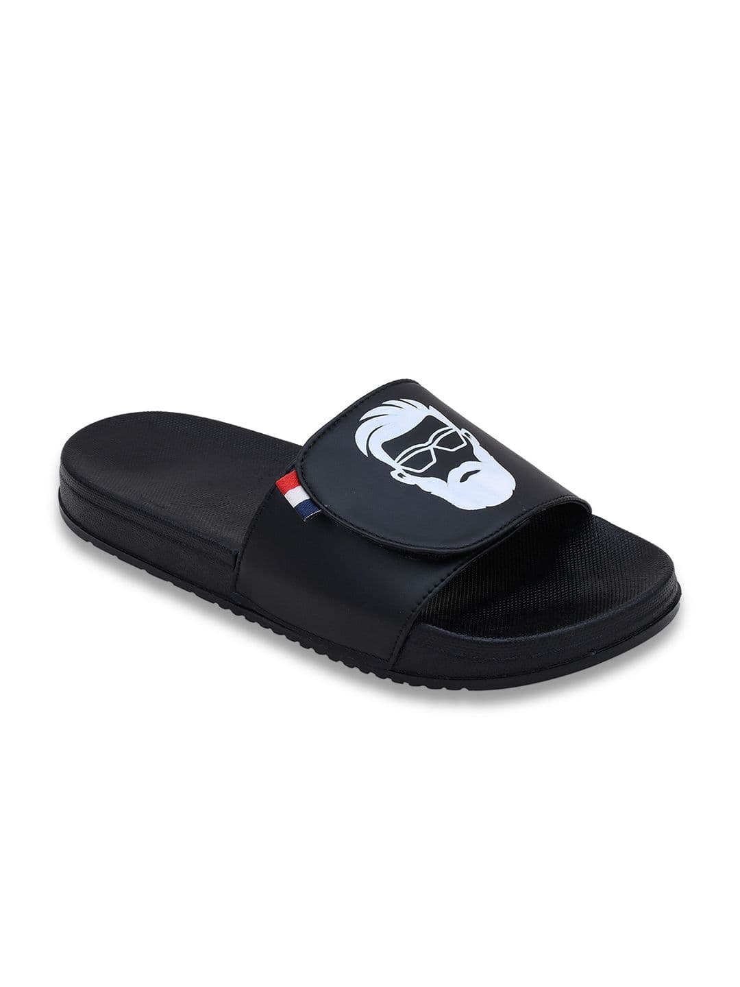 PERY PAO Men Printed Sliders thumbnail 5