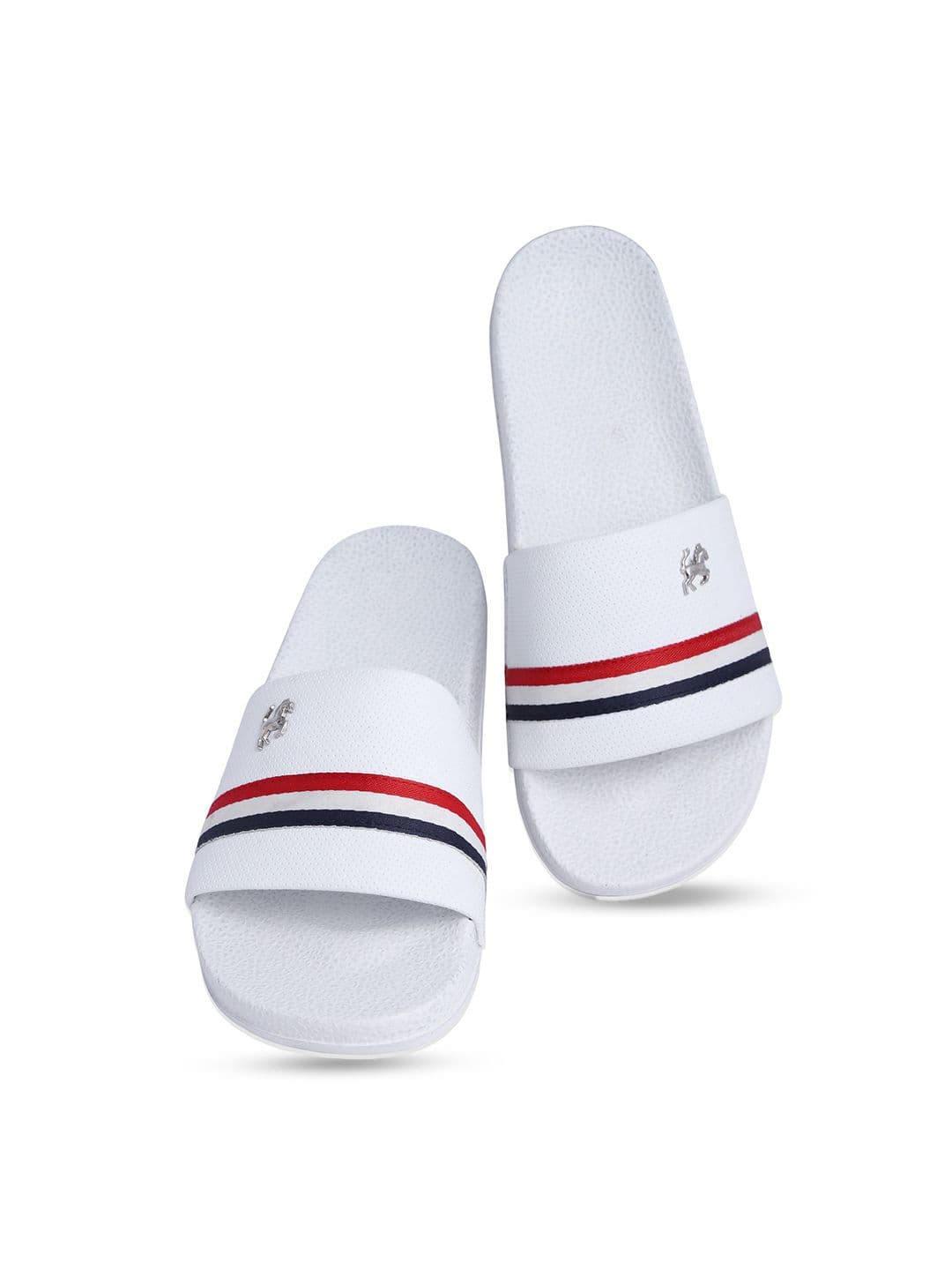 PERY PAO Striped Cushioned Footbed Sliders thumbnail 2