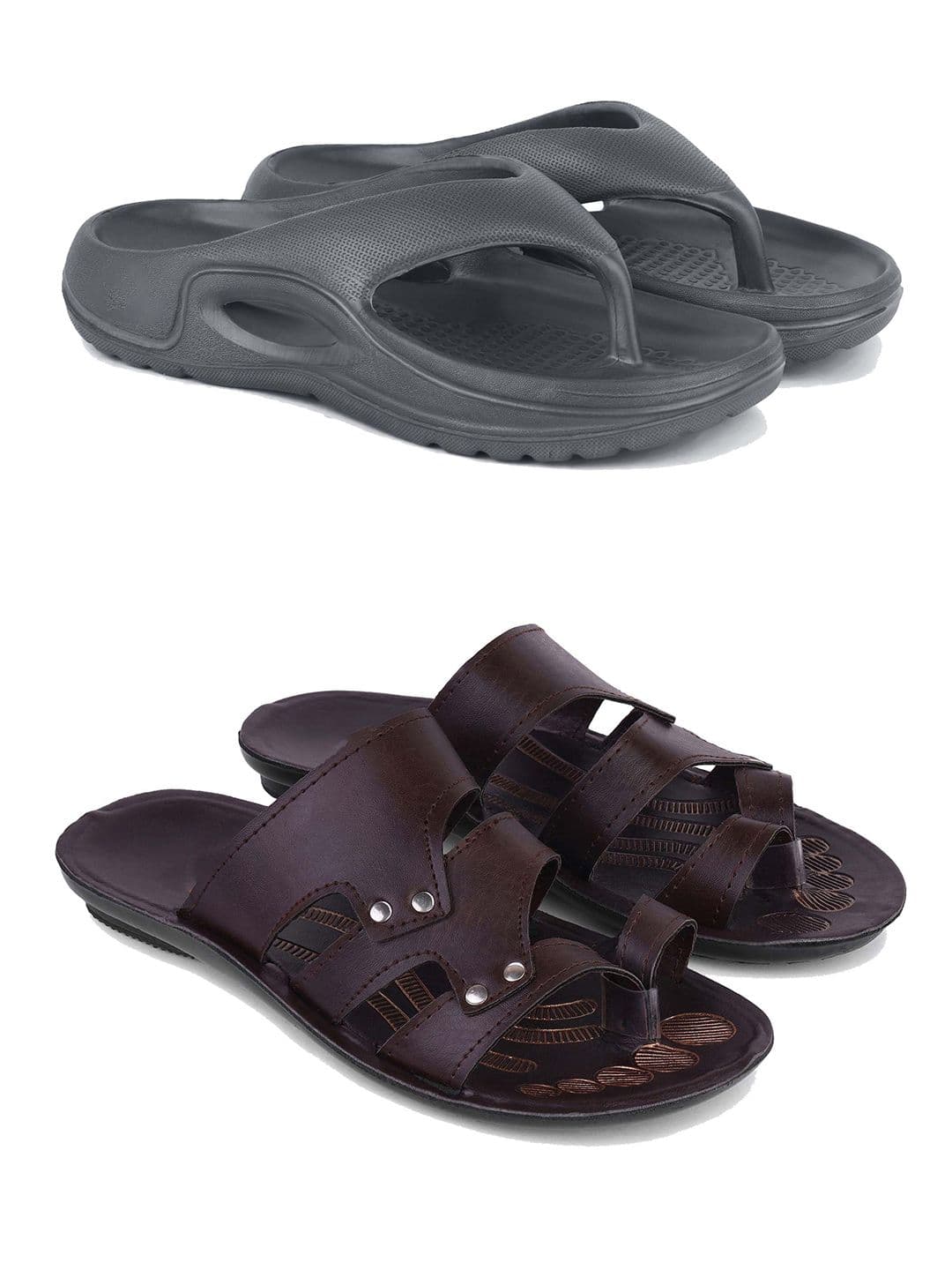 DRACKFOOT Set Of 2 Thong Flip-Flops - view 1