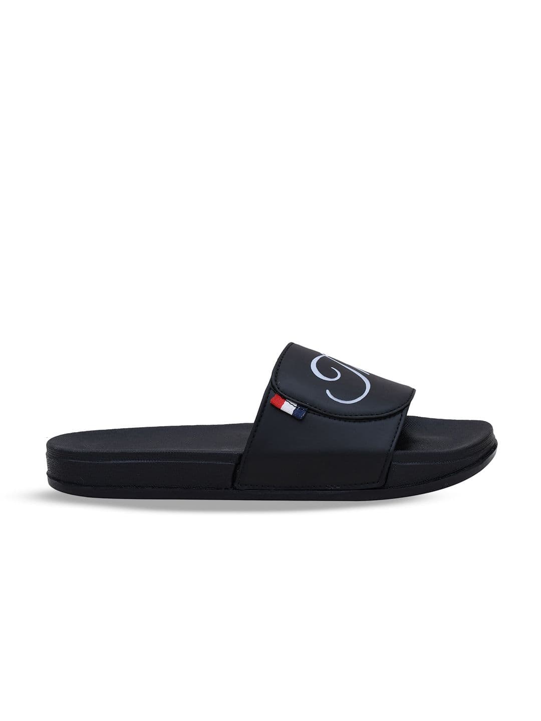 PERY PAO Typography Printed Cushioned Footbed Slippers thumbnail 5