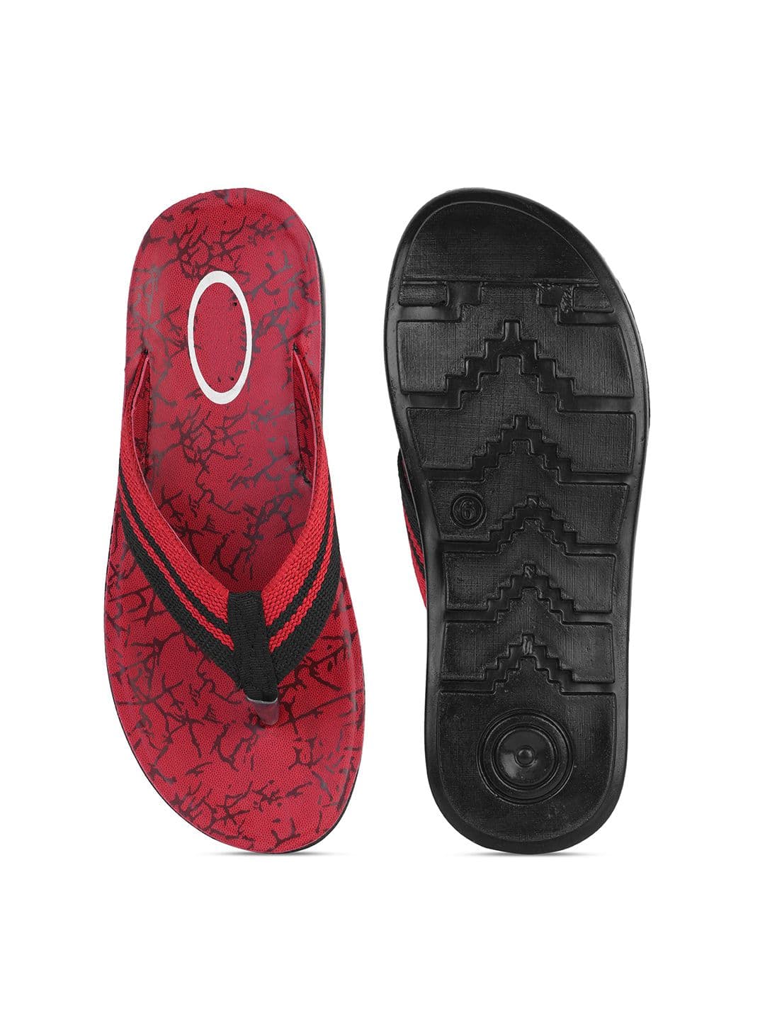 PENNEN Men Set Of 2 Thongs & Printed Sandals thumbnail 6